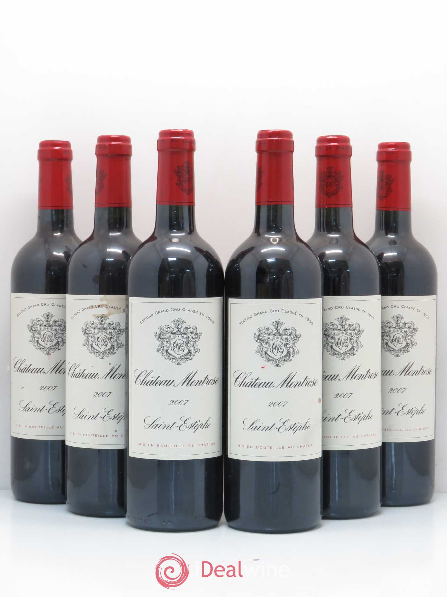 Château Montrose 2ème Grand Cru Classé 2007 - Lot de 6 bouteilles - 0
