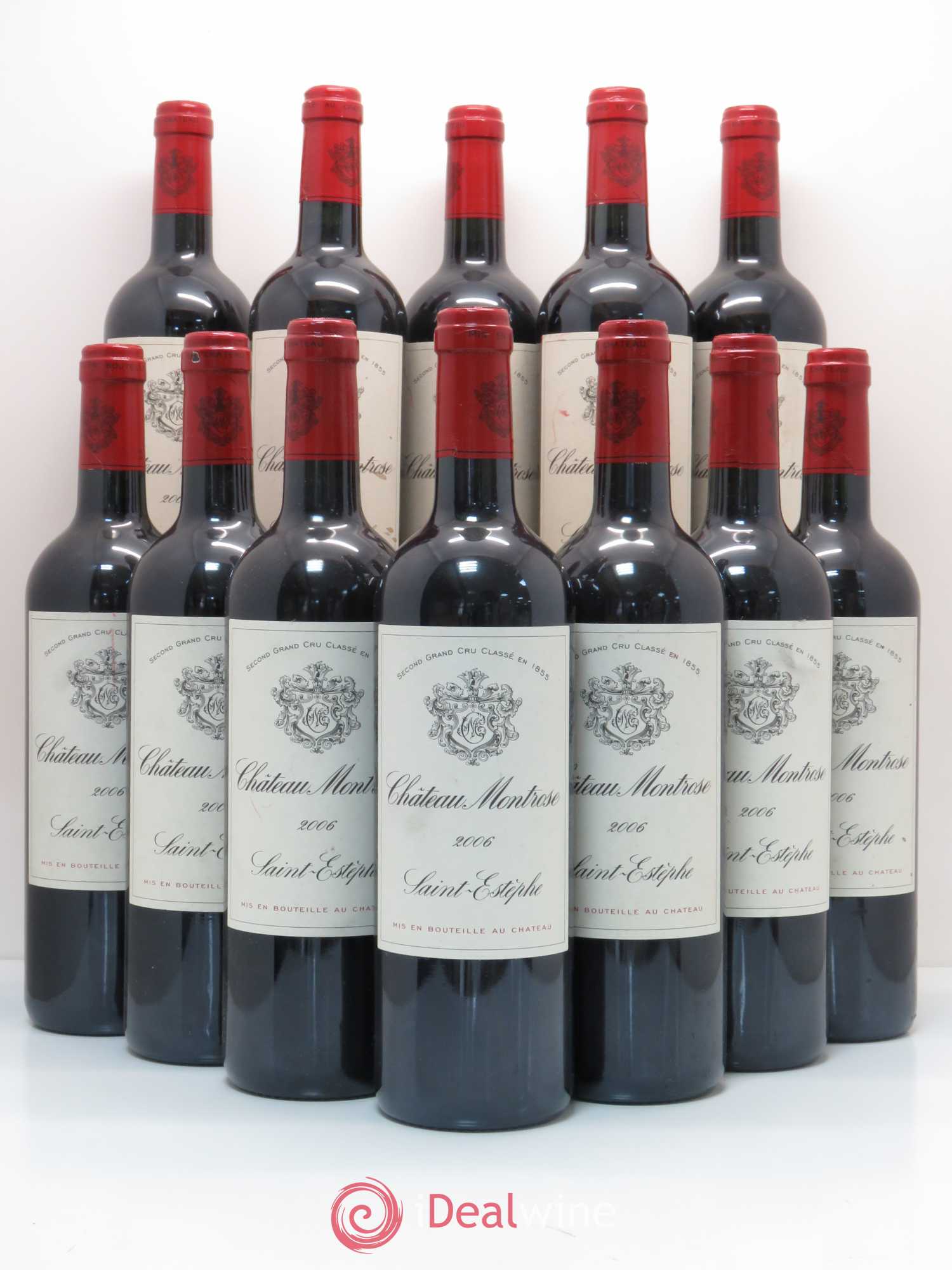 Château Montrose 2ème Grand Cru Classé 2006 - Lot de 12 bouteilles - 0