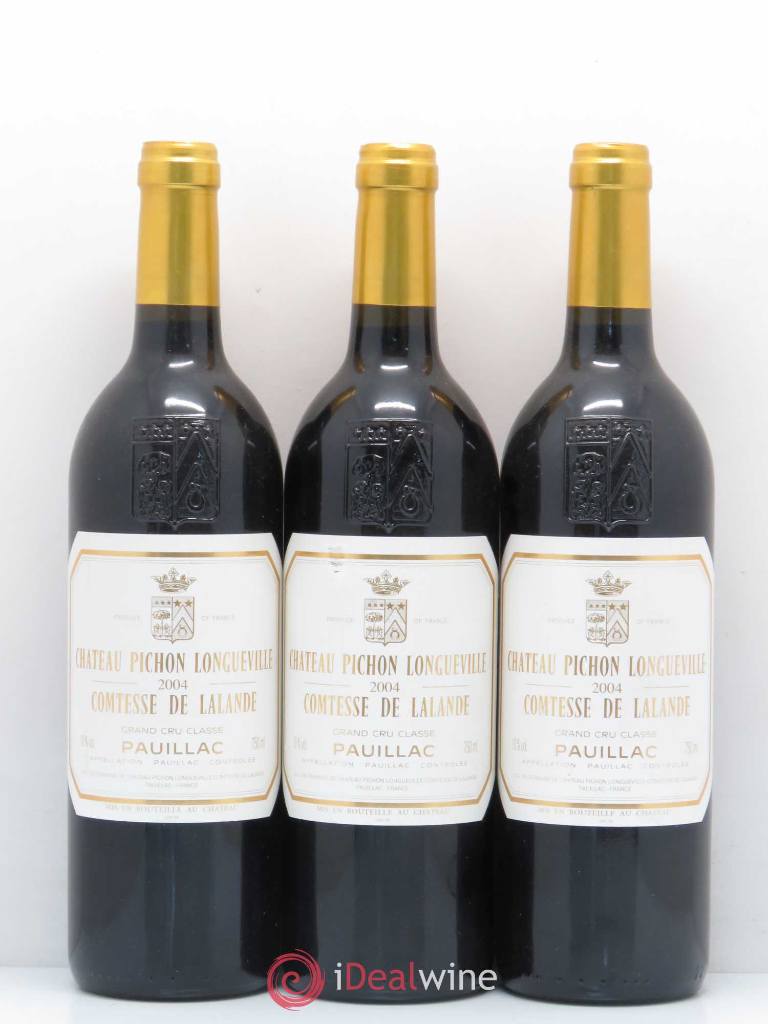 Château Pichon Longueville Comtesse de Lalande 2ème Grand Cru Classé 2004 - Lot de 12 bouteilles - 1