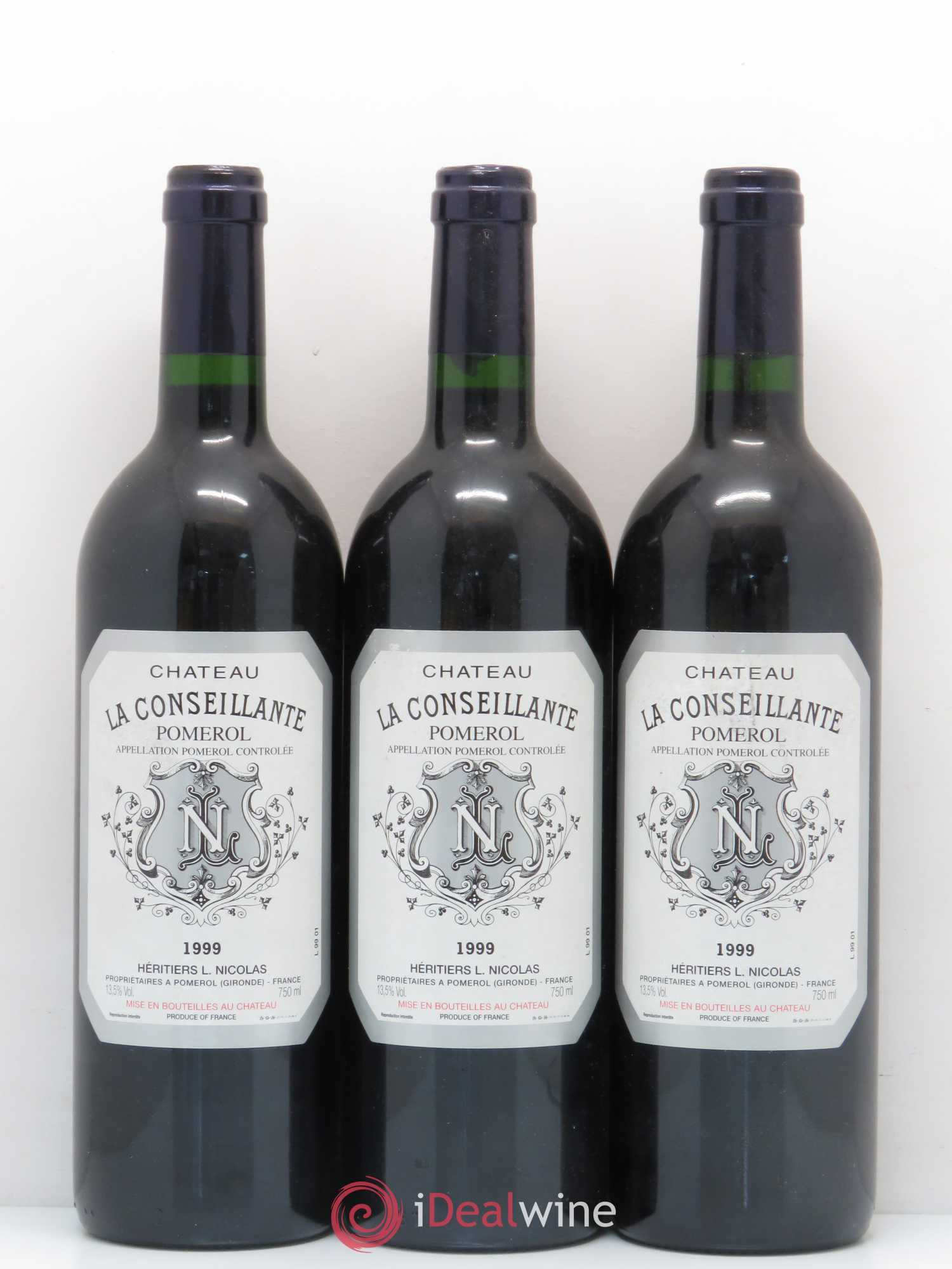 Château la Conseillante 1999 - Lot de 12 bouteilles - 1
