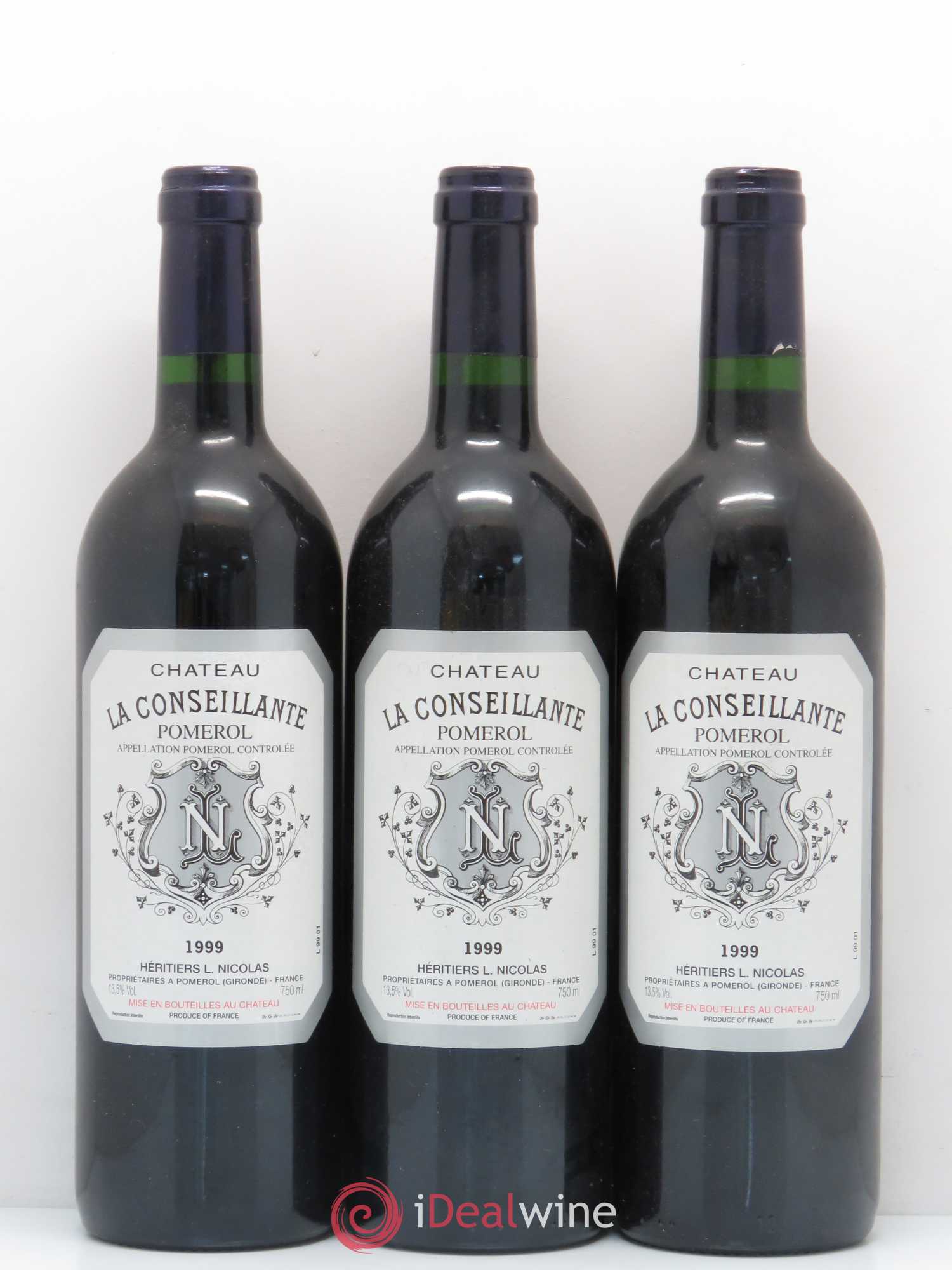 Château la Conseillante 1999 - Lot de 12 bouteilles - 2