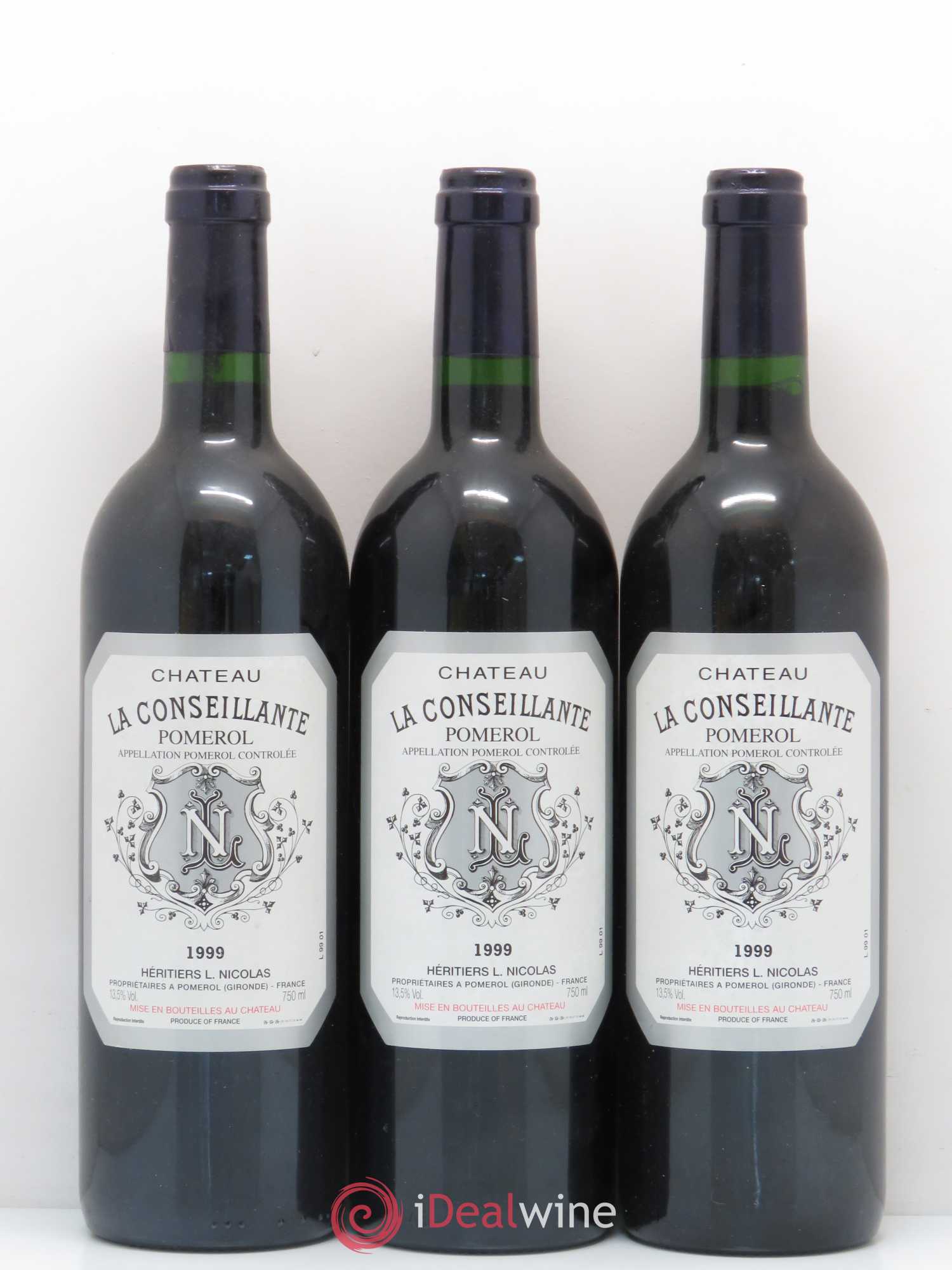 Château la Conseillante 1999 - Lot de 12 bouteilles - 3