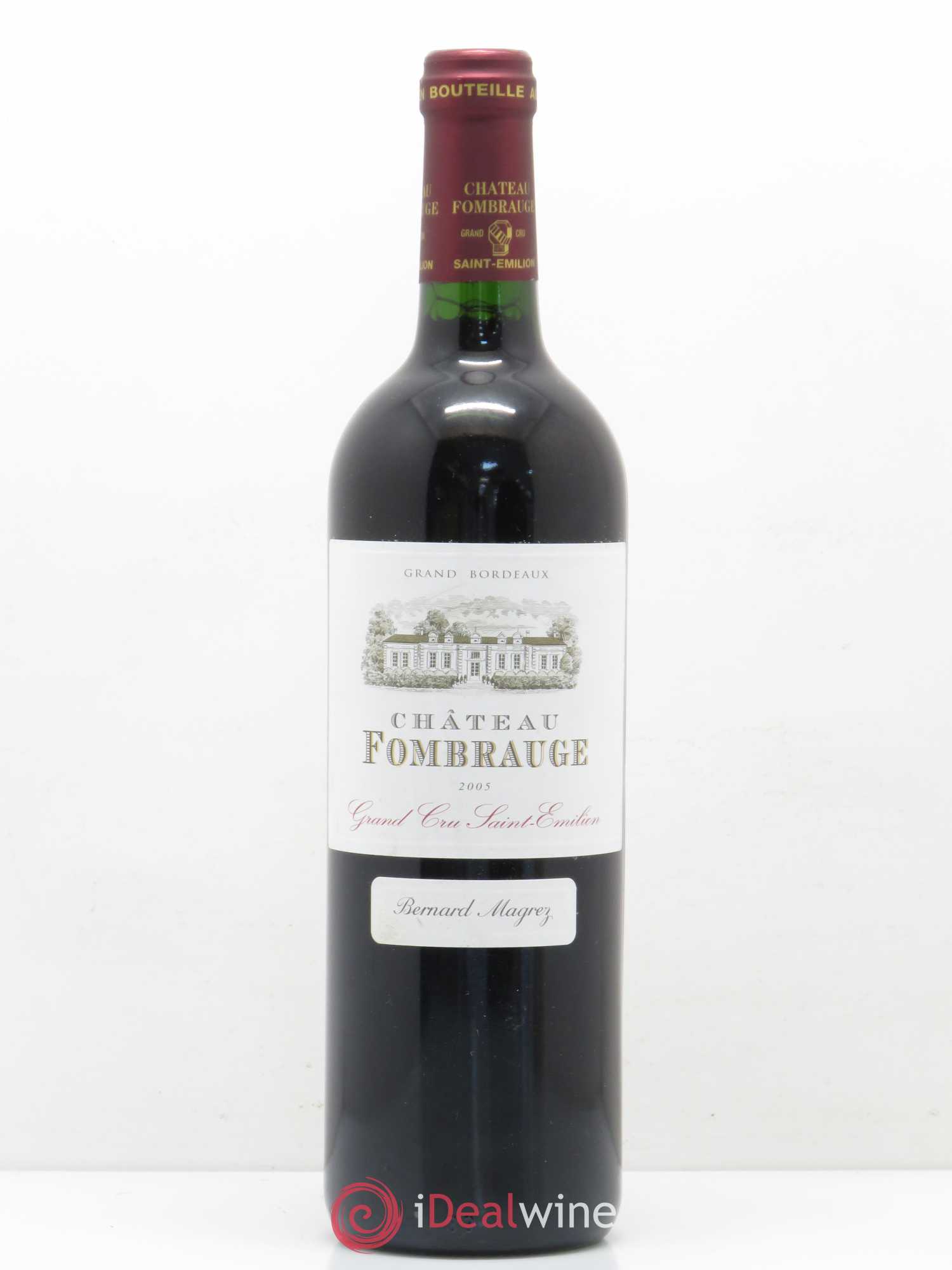 Château Fombrauge Grand Cru Classé 2005 - Lot de 1 bouteille - 0