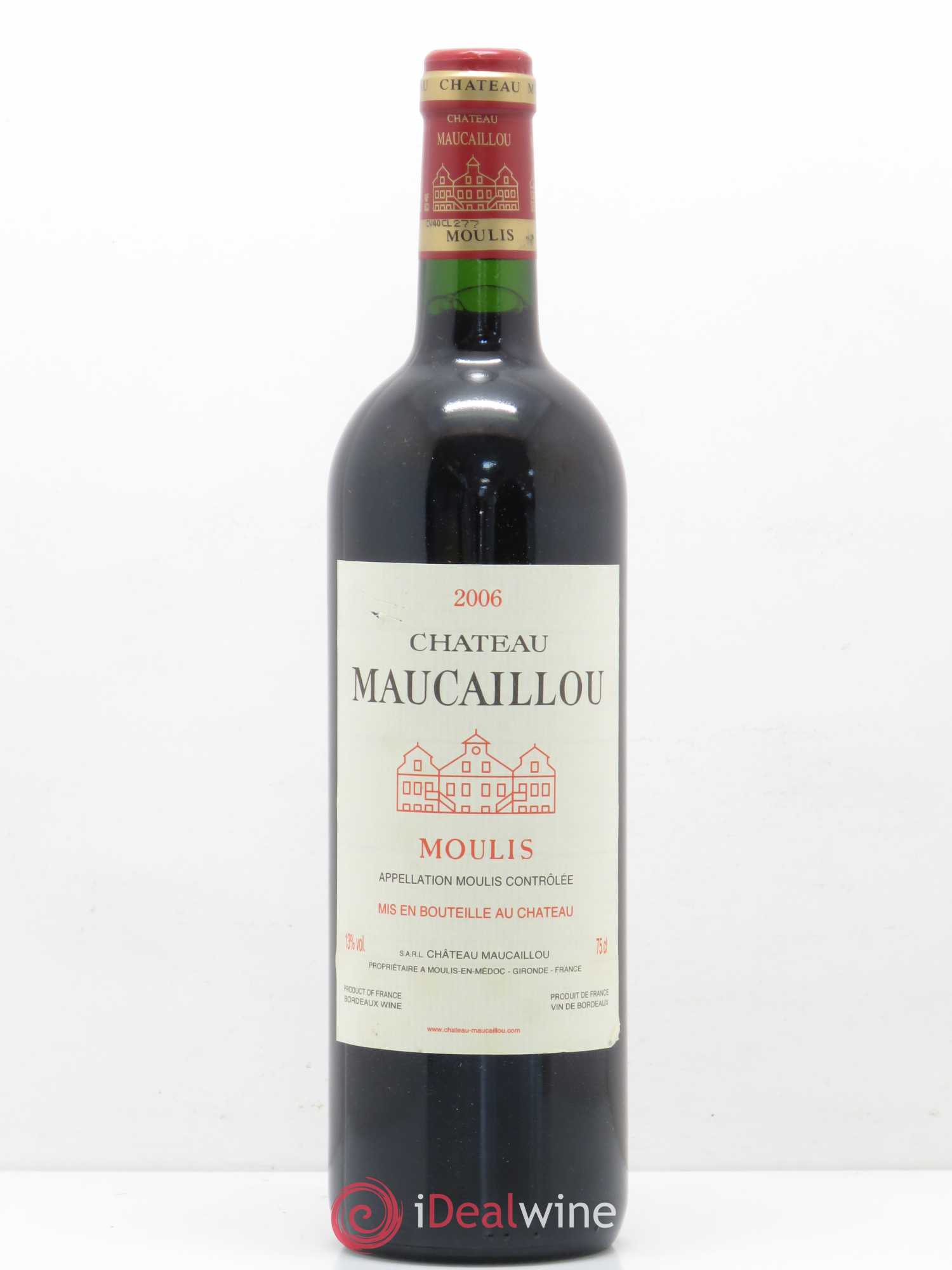 Château Maucaillou 2006 - Lot de 1 bouteille - 0