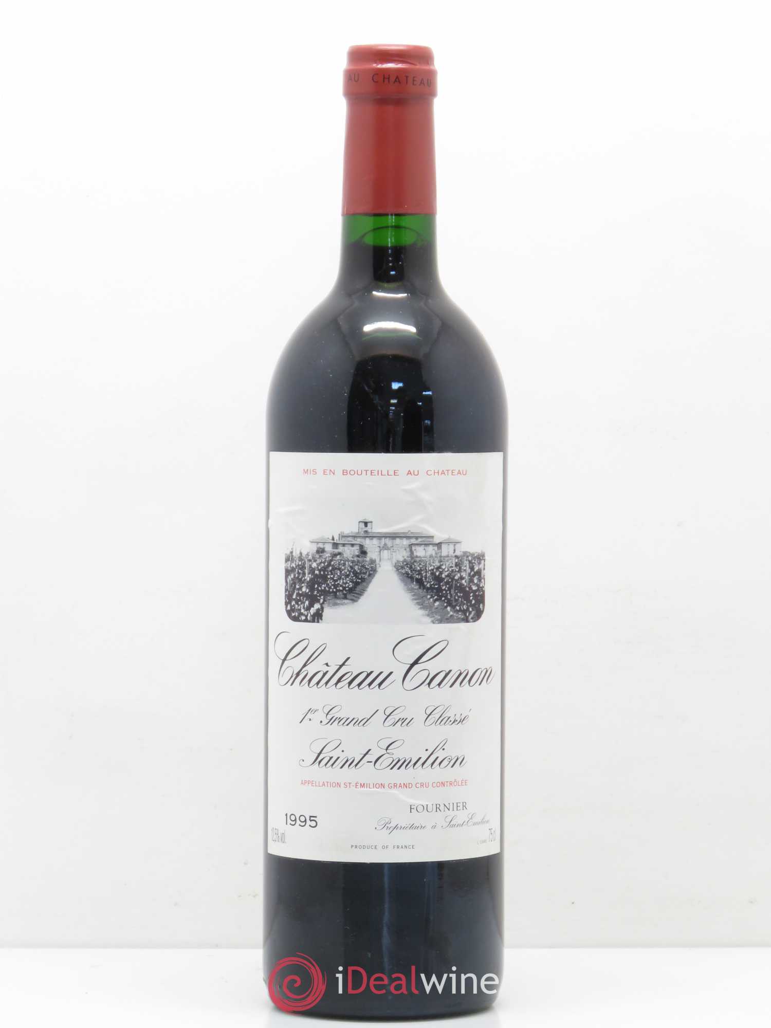 Château Canon 1er Grand Cru Classé B 1995 - Lot de 1 bouteille - 0