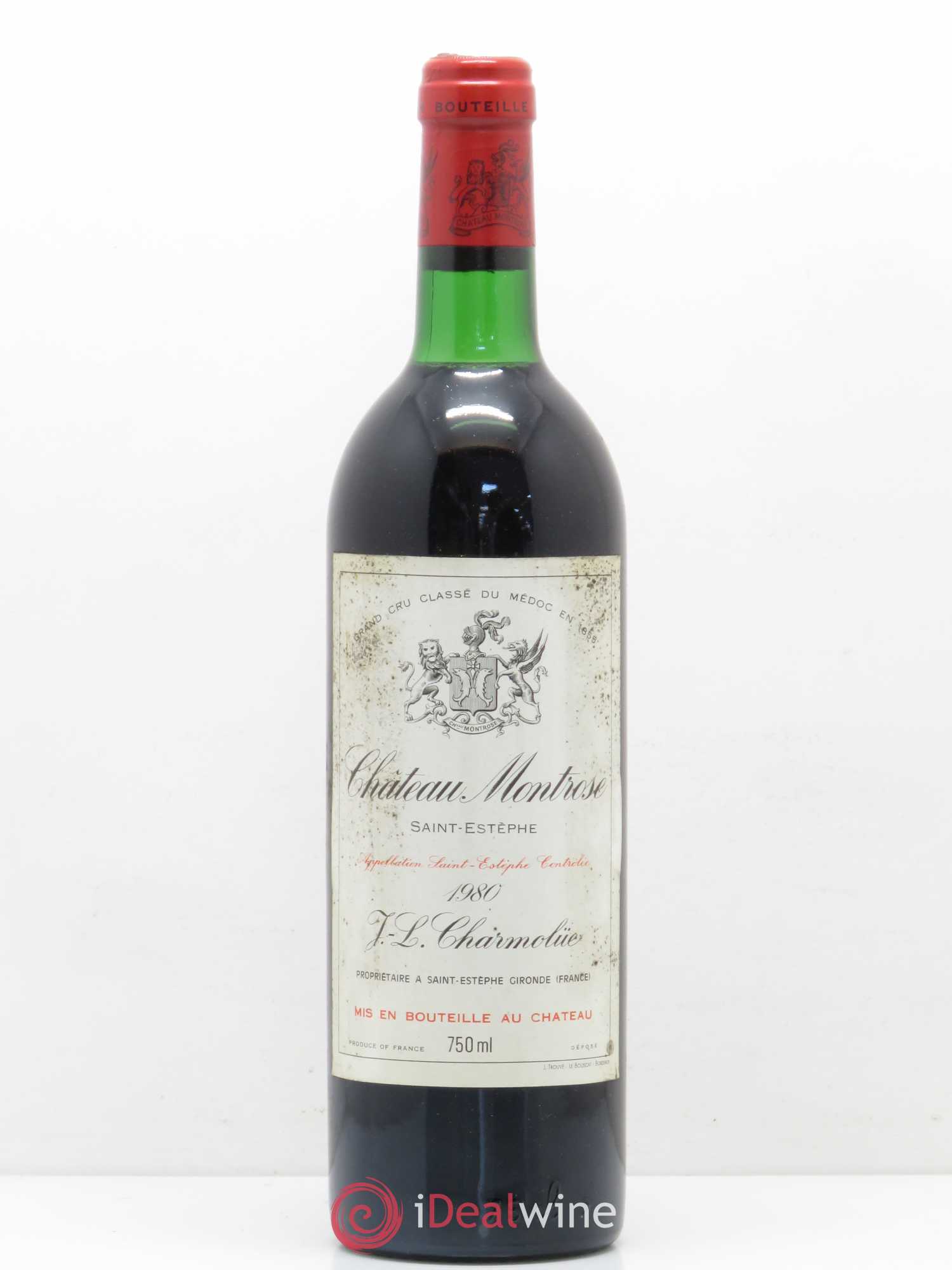 Château Montrose 2ème Grand Cru Classé 1980 - Lot de 1 bouteille - 0