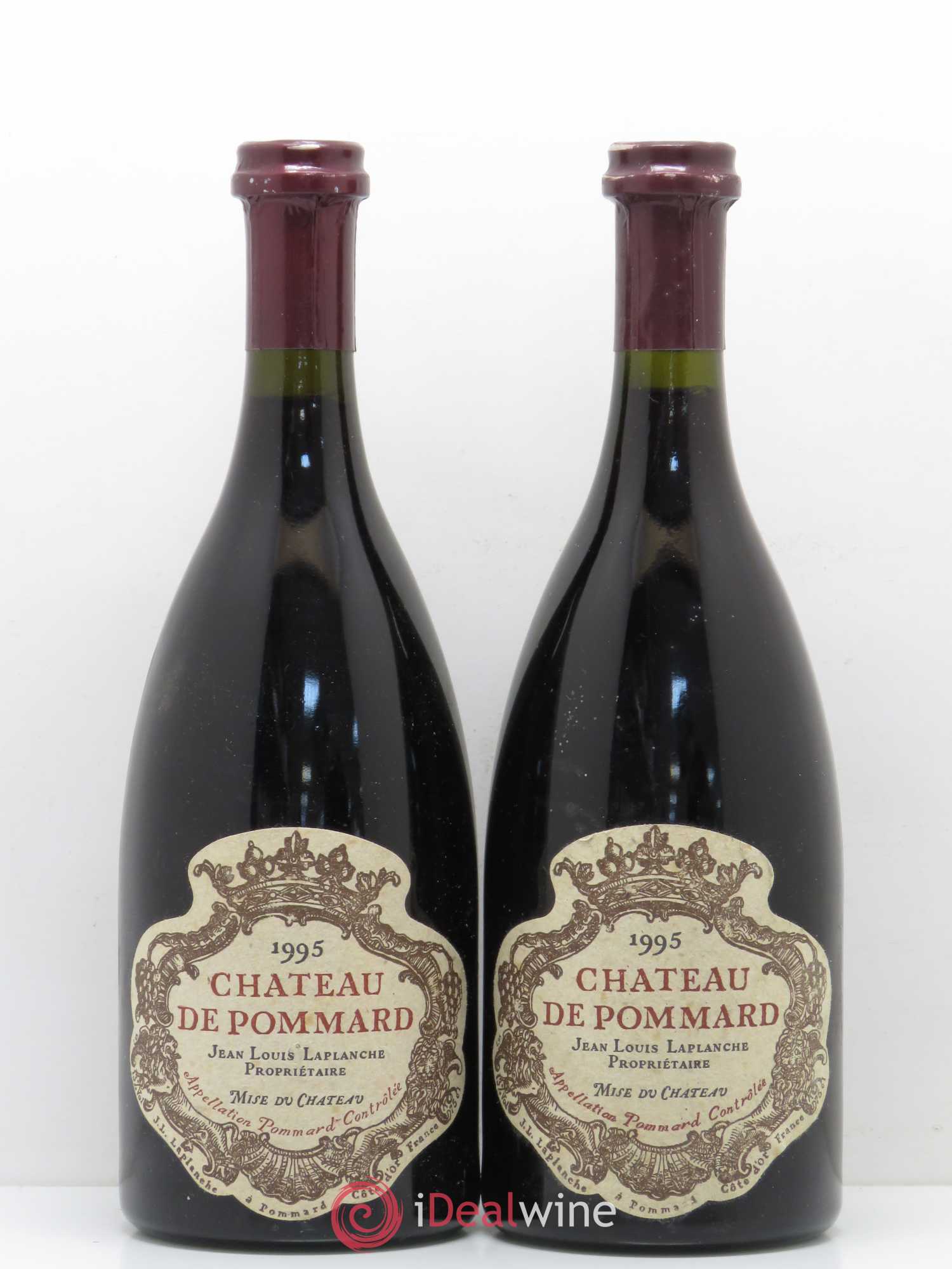Pommard Château de Pommard 1995 - Lot de 2 bouteilles - 0