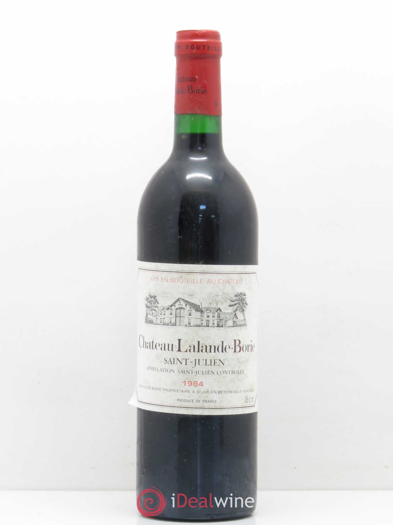 Château Lalande Borie 1984 - Lot de 1 bouteille - 0