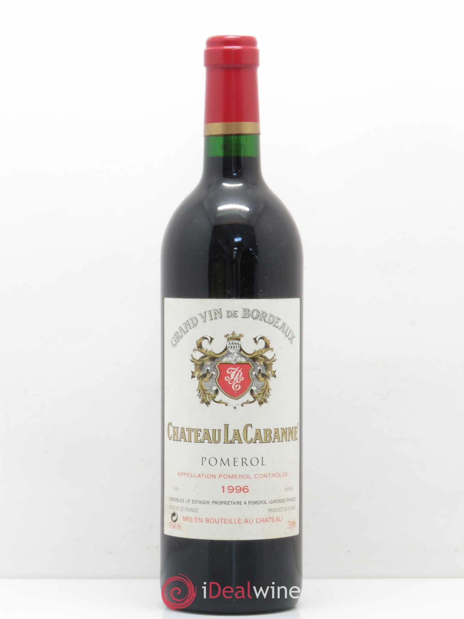 Château la Cabanne 1996 - Lot de 1 bouteille - 0