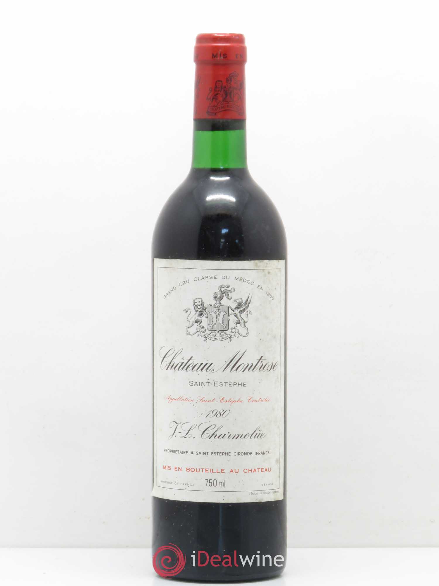 Château Montrose 2ème Grand Cru Classé 1980 - Lot de 1 bouteille - 0