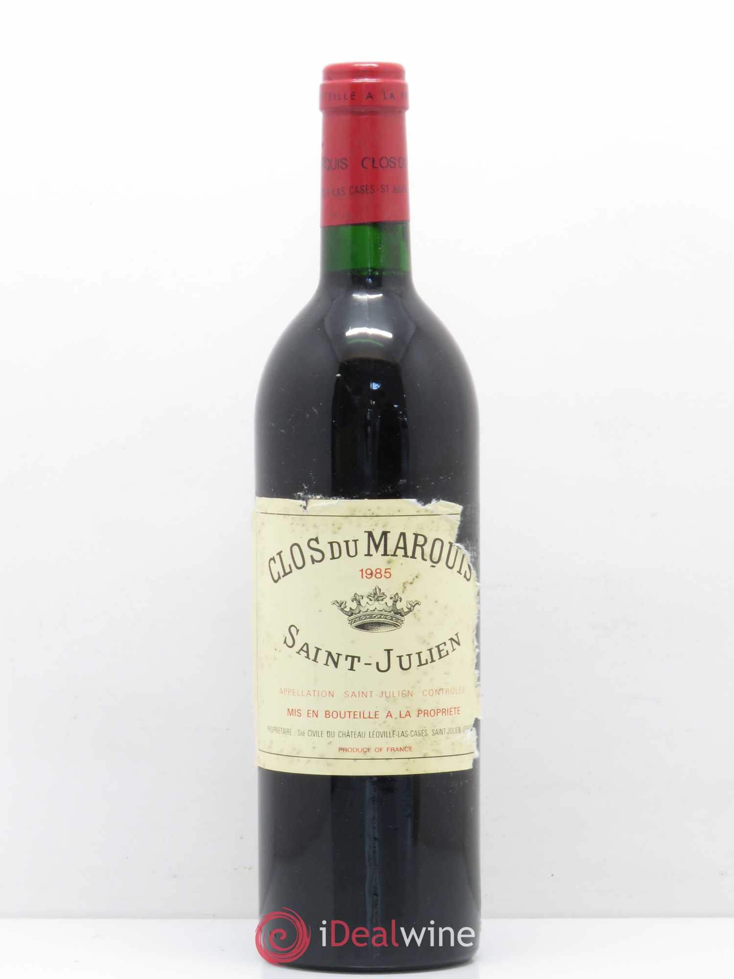 Clos du Marquis 1985 - Lot de 1 bouteille - 0