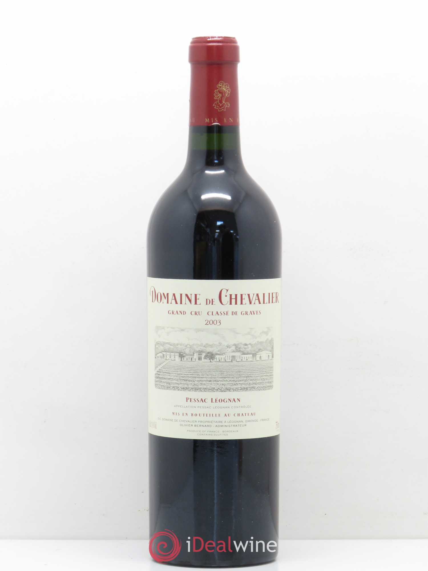 Domaine de Chevalier Cru Classé de Graves 2003 - Lot de 1 bouteille - 0