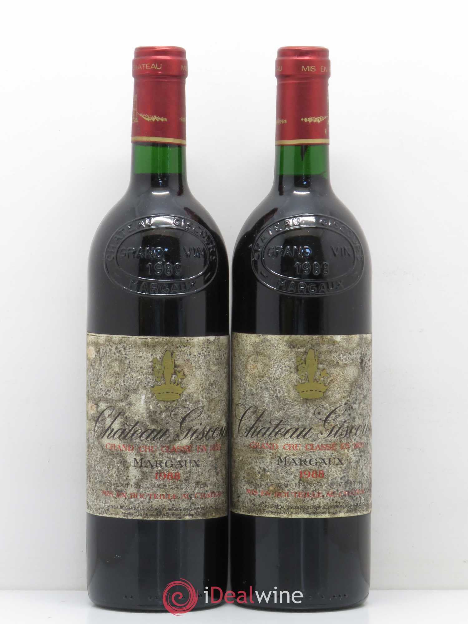 Château Giscours 3ème Grand Cru Classé 1988 - Lot de 2 bouteilles - 0