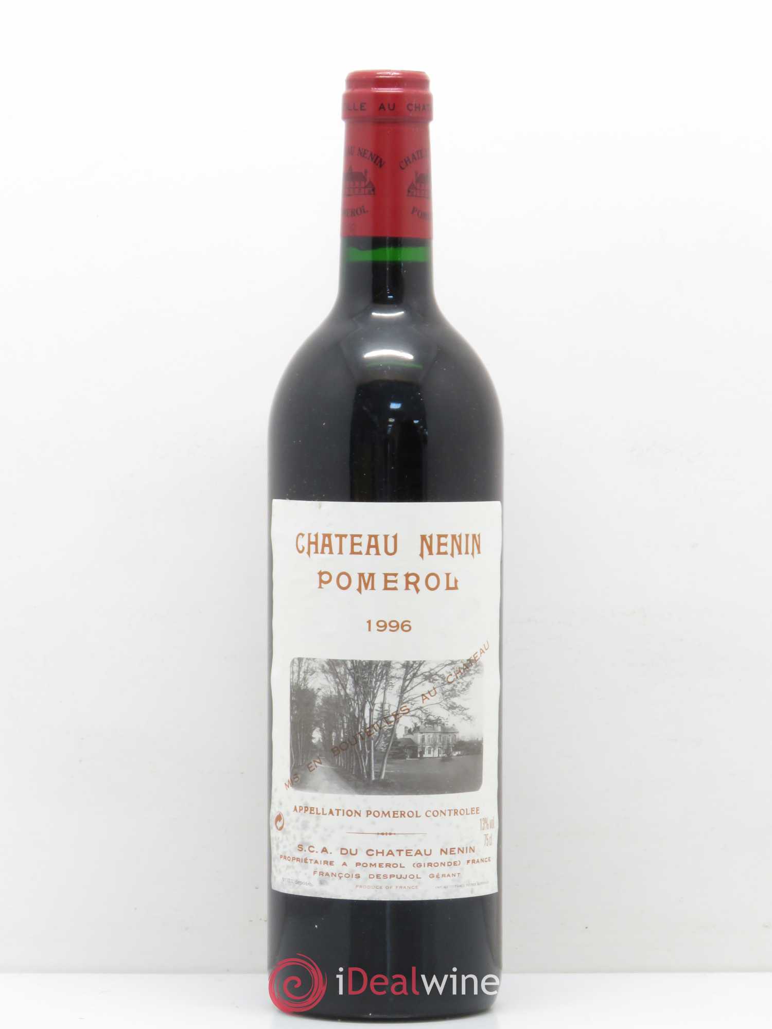 Château Nenin 1996 - Lot de 1 bouteille - 0