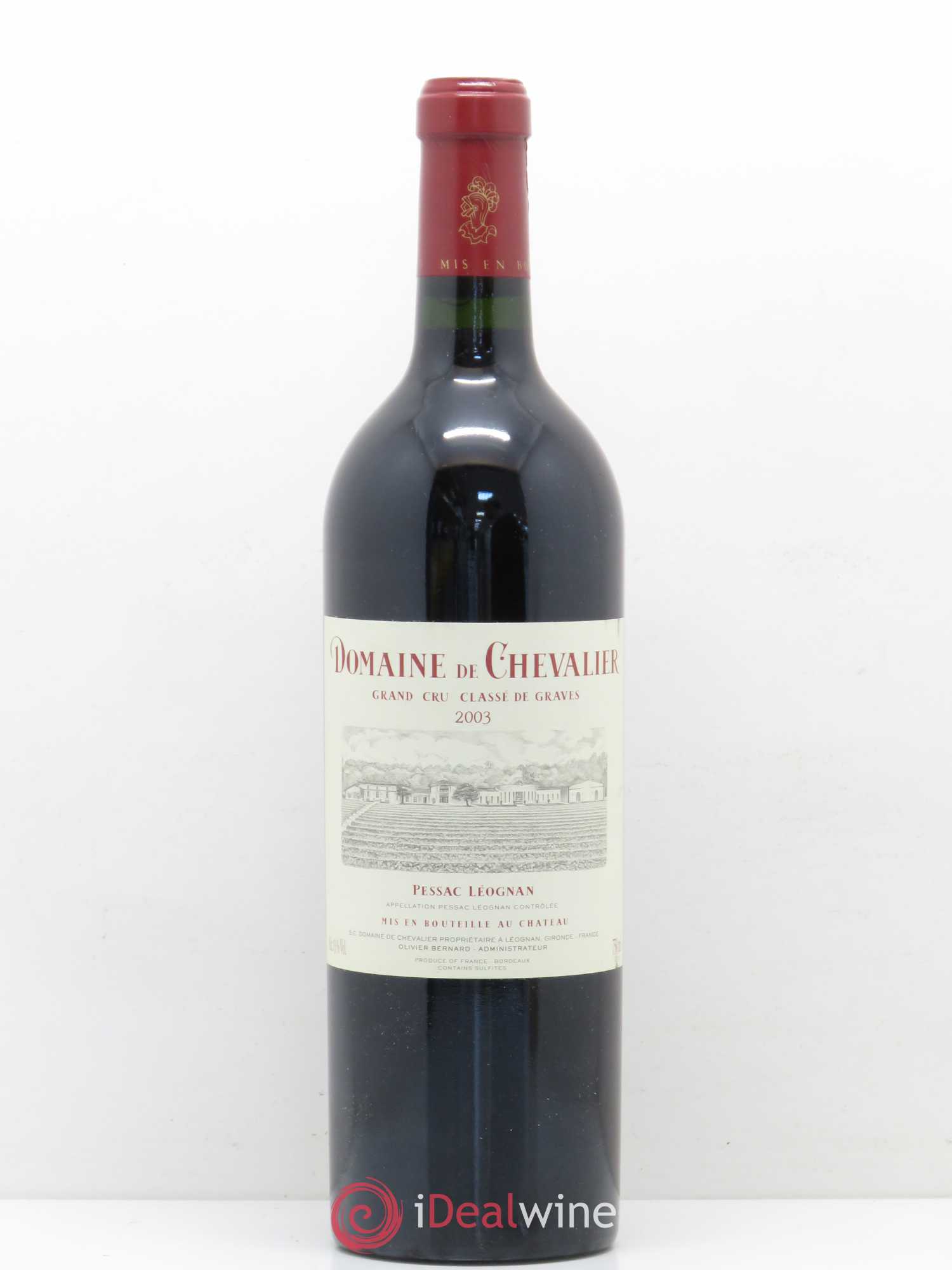 Domaine de Chevalier Cru Classé de Graves 2003 - Lot de 1 bouteille - 0