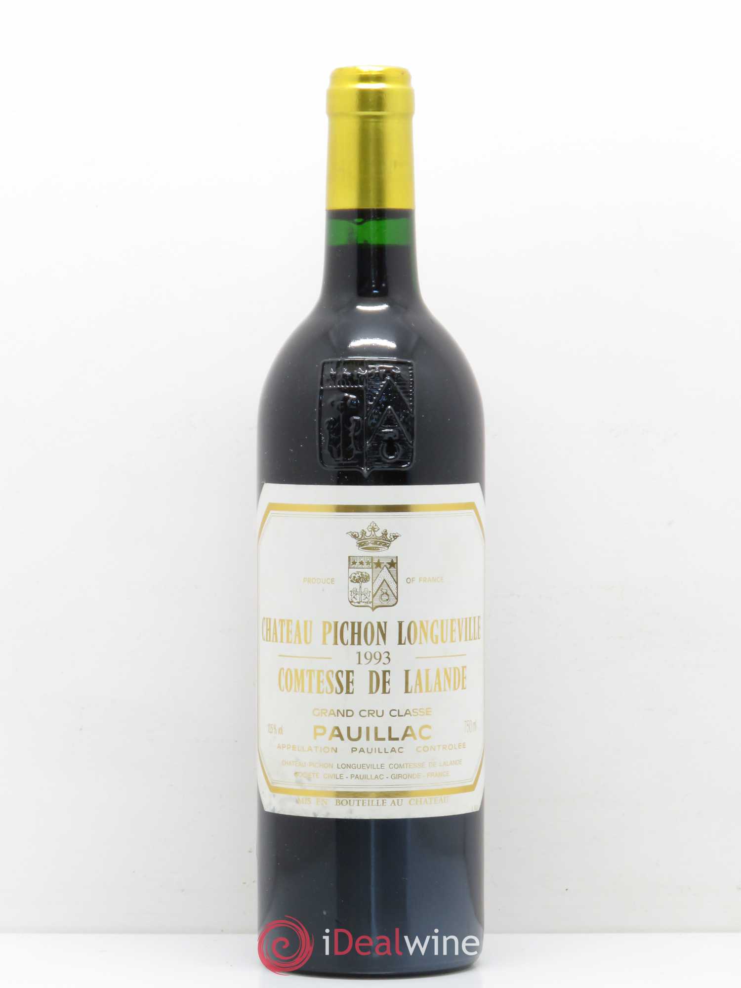 Château Pichon Longueville Comtesse de Lalande 2ème Grand Cru Classé 1993 - Lot de 1 bouteille - 0