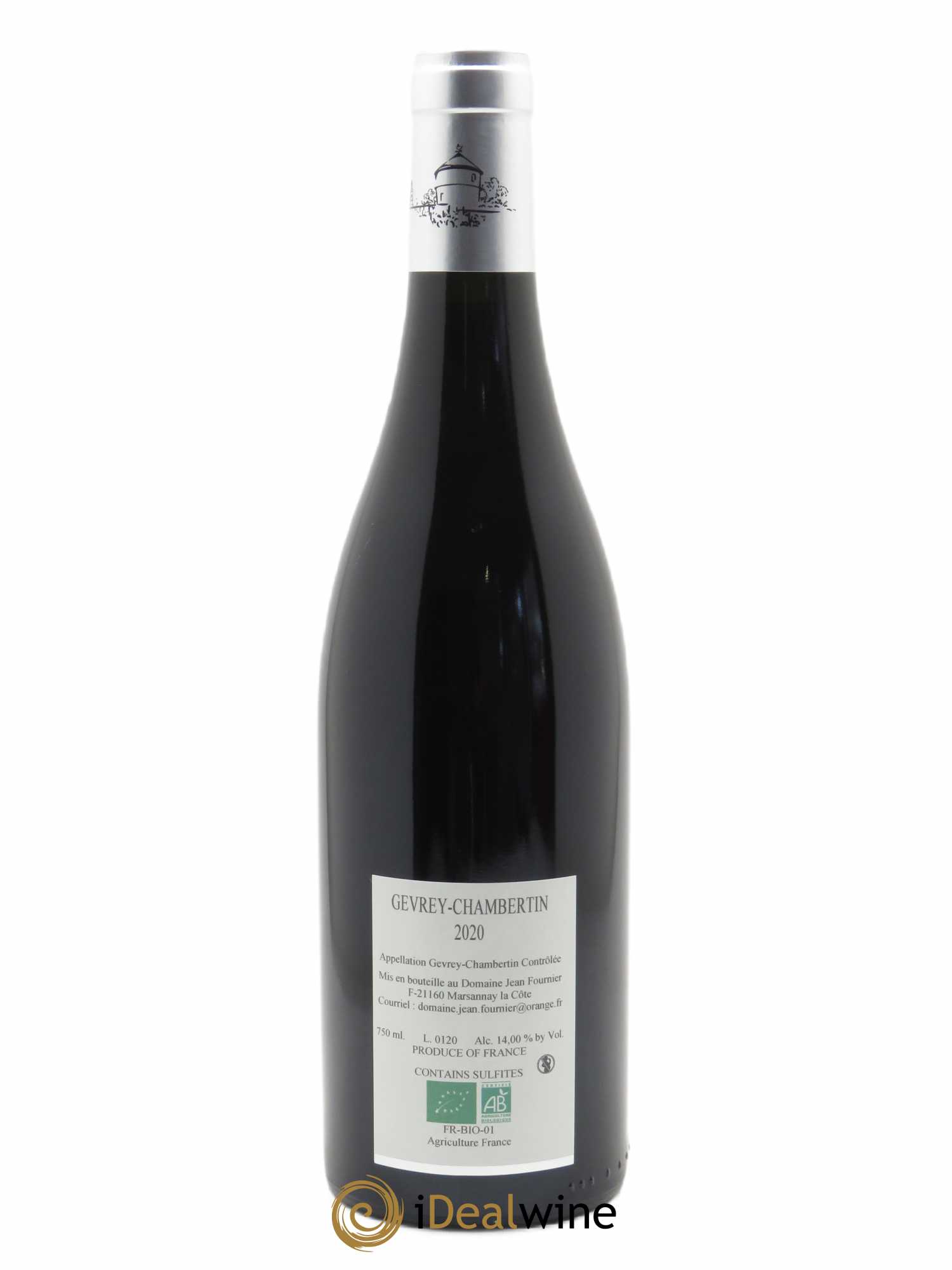 Gevrey-Chambertin Jean Fournier (Domaine) 2020 - Lot de 1 bouteille - 1