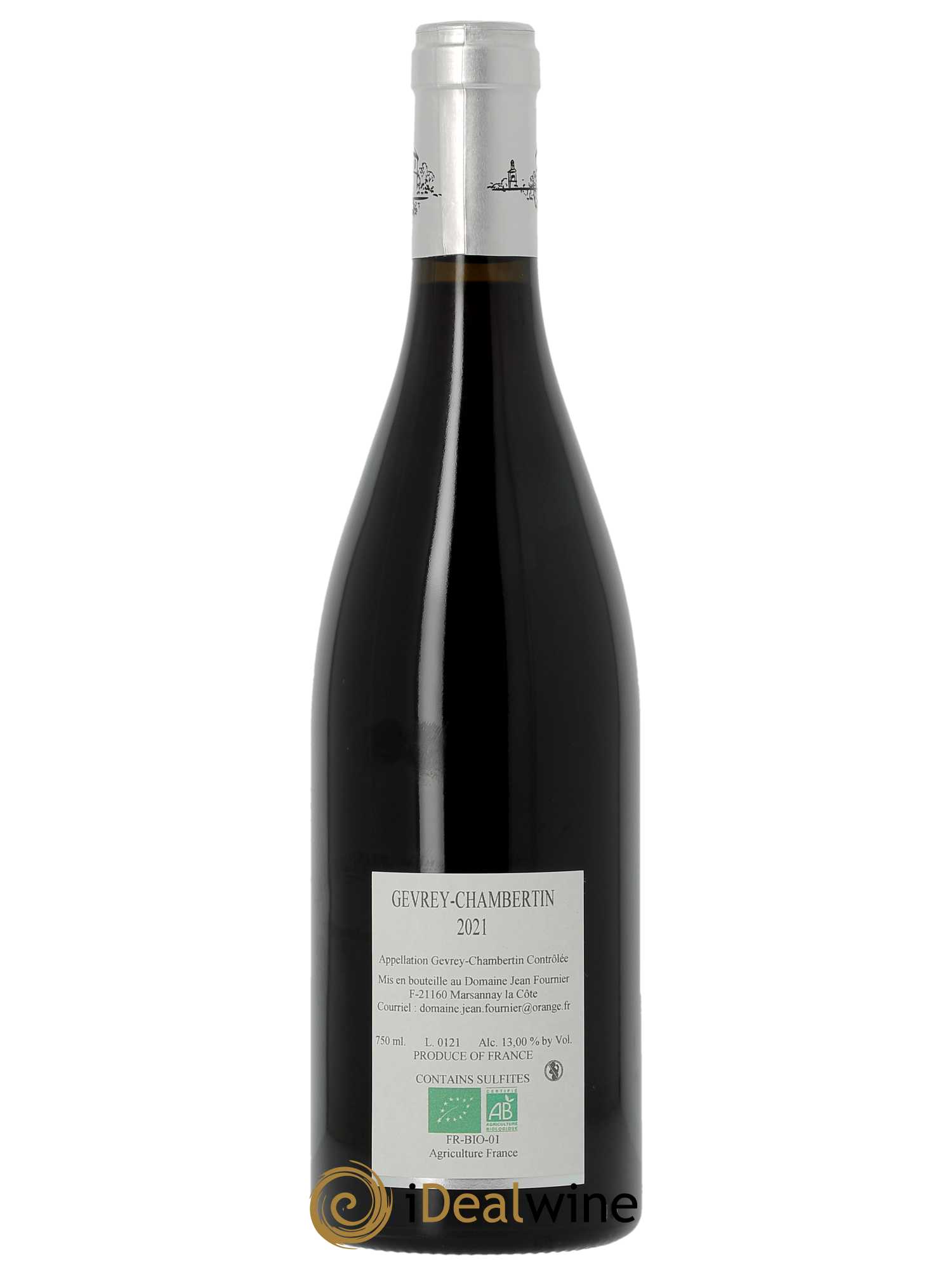 Gevrey-Chambertin Jean Fournier (Domaine) 2021 - Lot of 1 bottle - 1