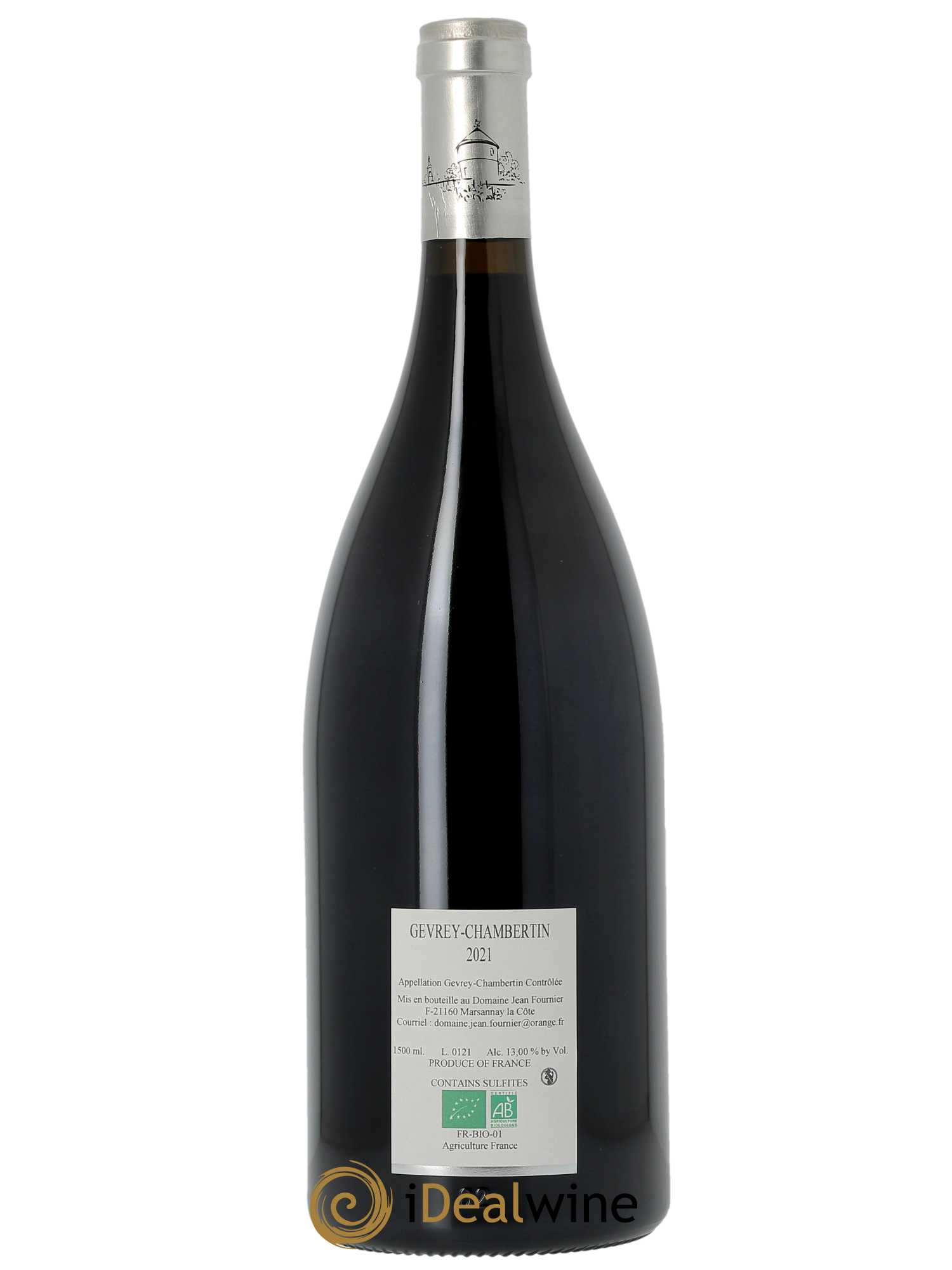 Gevrey-Chambertin Jean Fournier (Domaine) 2021 - Lot de 1 magnum - 1