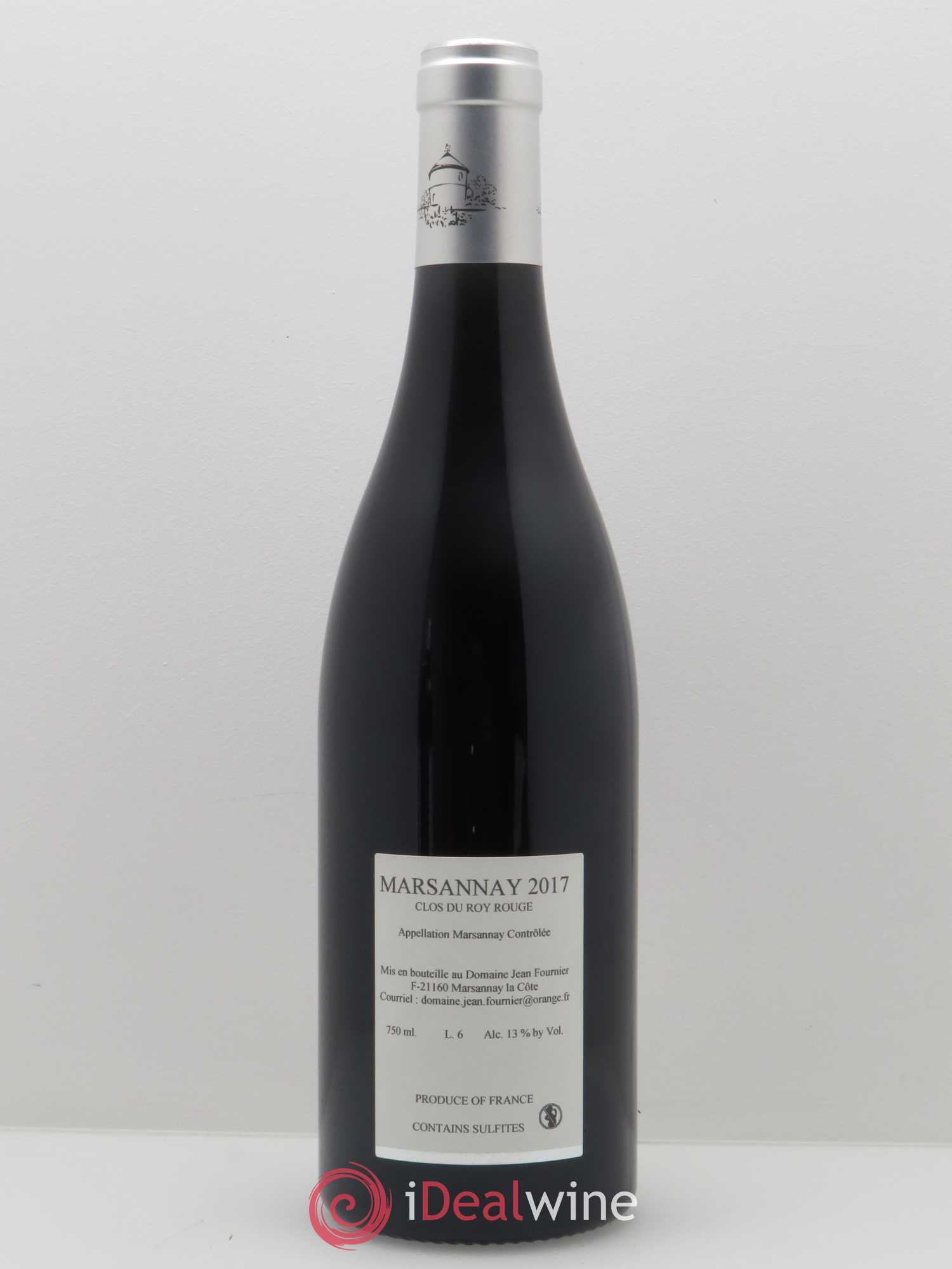 Marsannay Clos du Roy Jean Fournier (Domaine) 2017 - Lot de 1 bouteille - 1