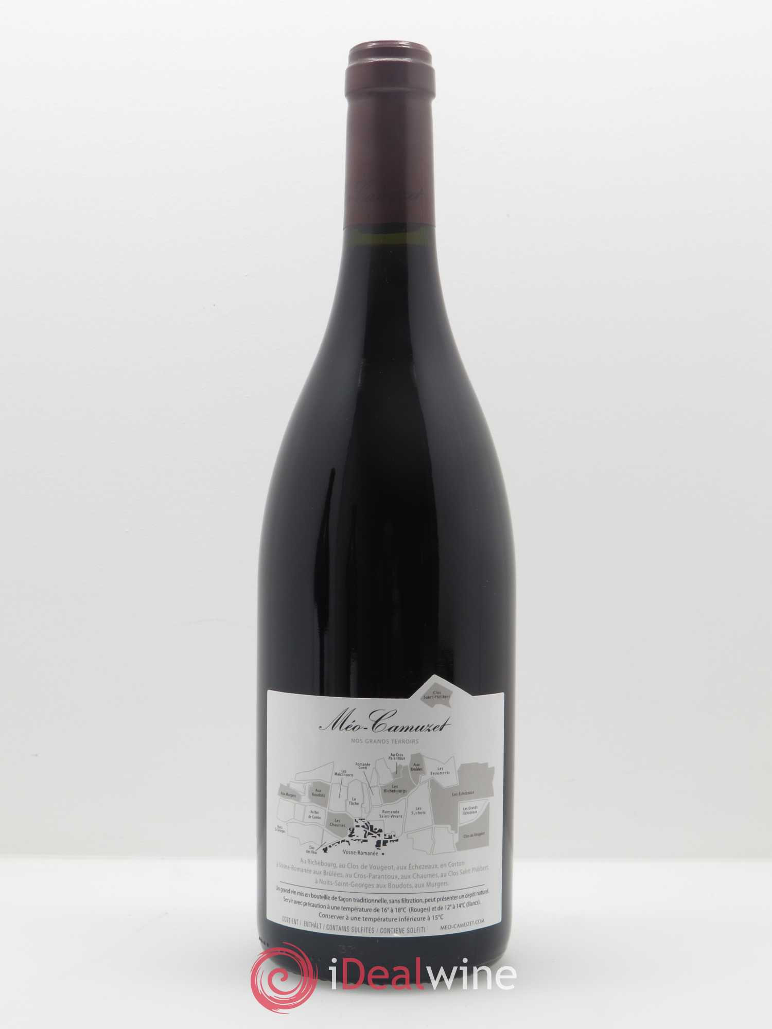 Clos de Vougeot Grand Cru Près le Cellier Méo-Camuzet (Domaine) 2017 - Lot de 1 bouteille - 1