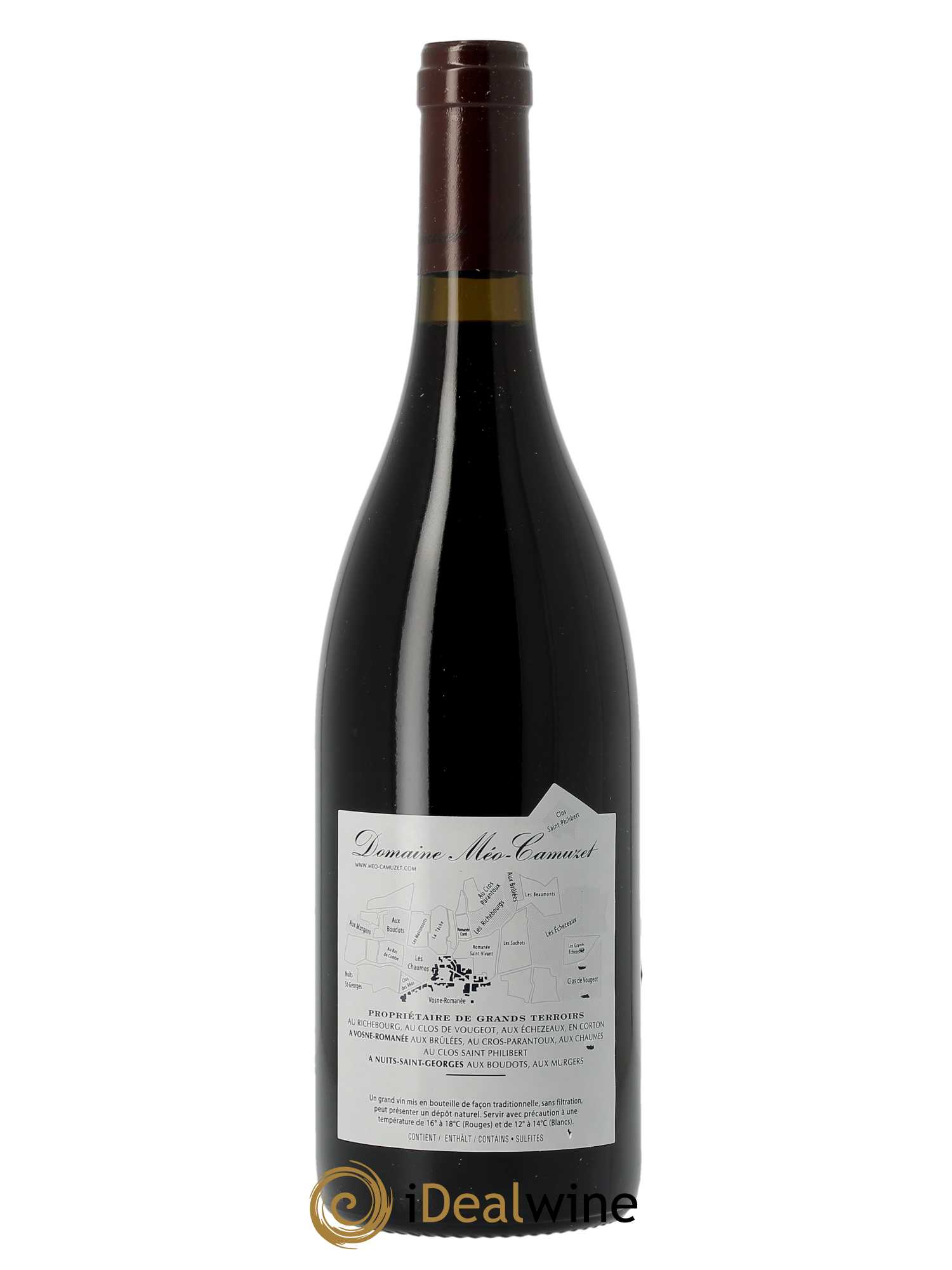 Clos de Vougeot Grand Cru Méo-Camuzet (Domaine) - 2015 - Lot de 1 bouteille - 2