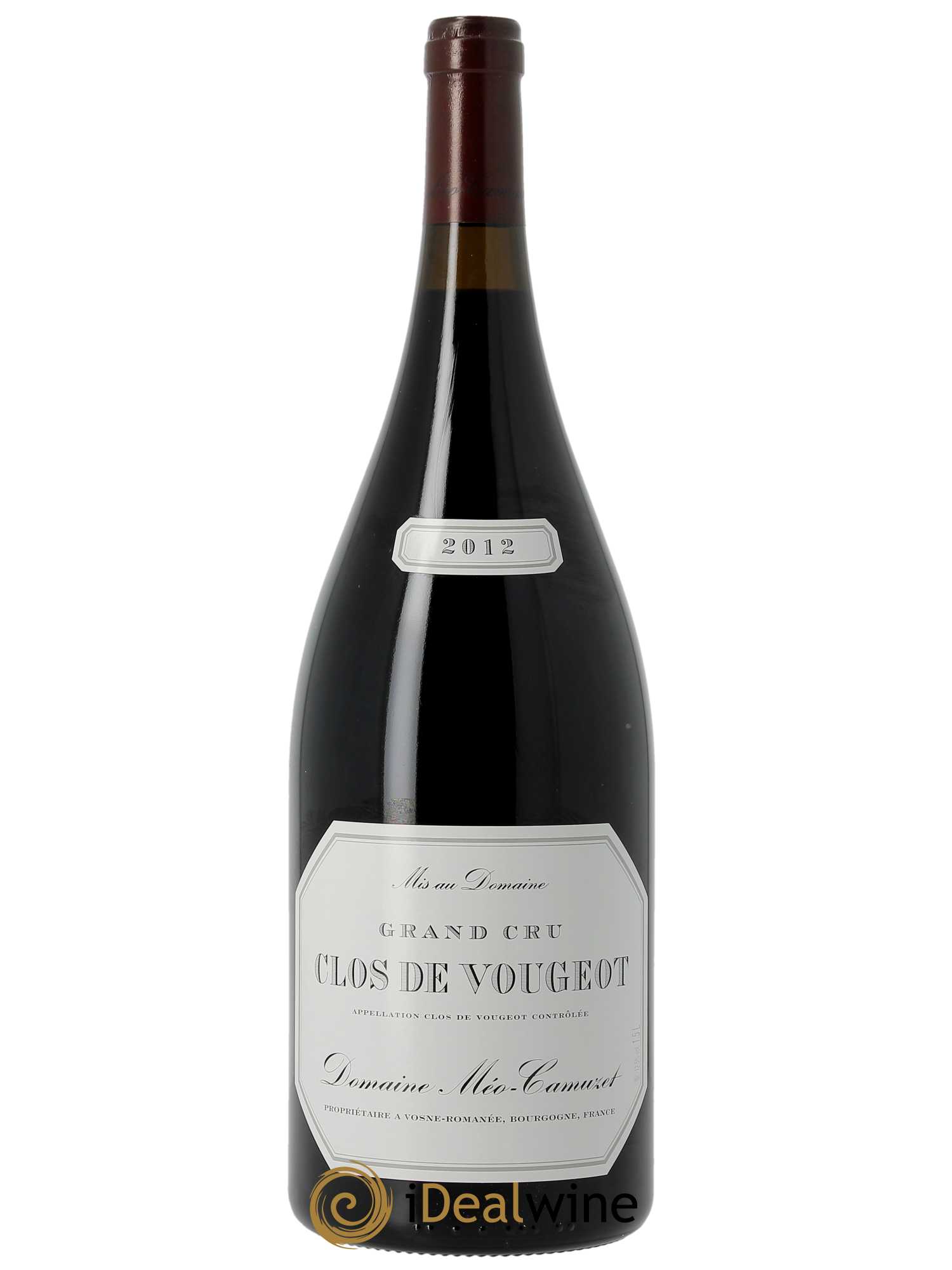 Clos de Vougeot Grand Cru Méo-Camuzet (Domaine) 2012 - Lot de 1 magnum - 1