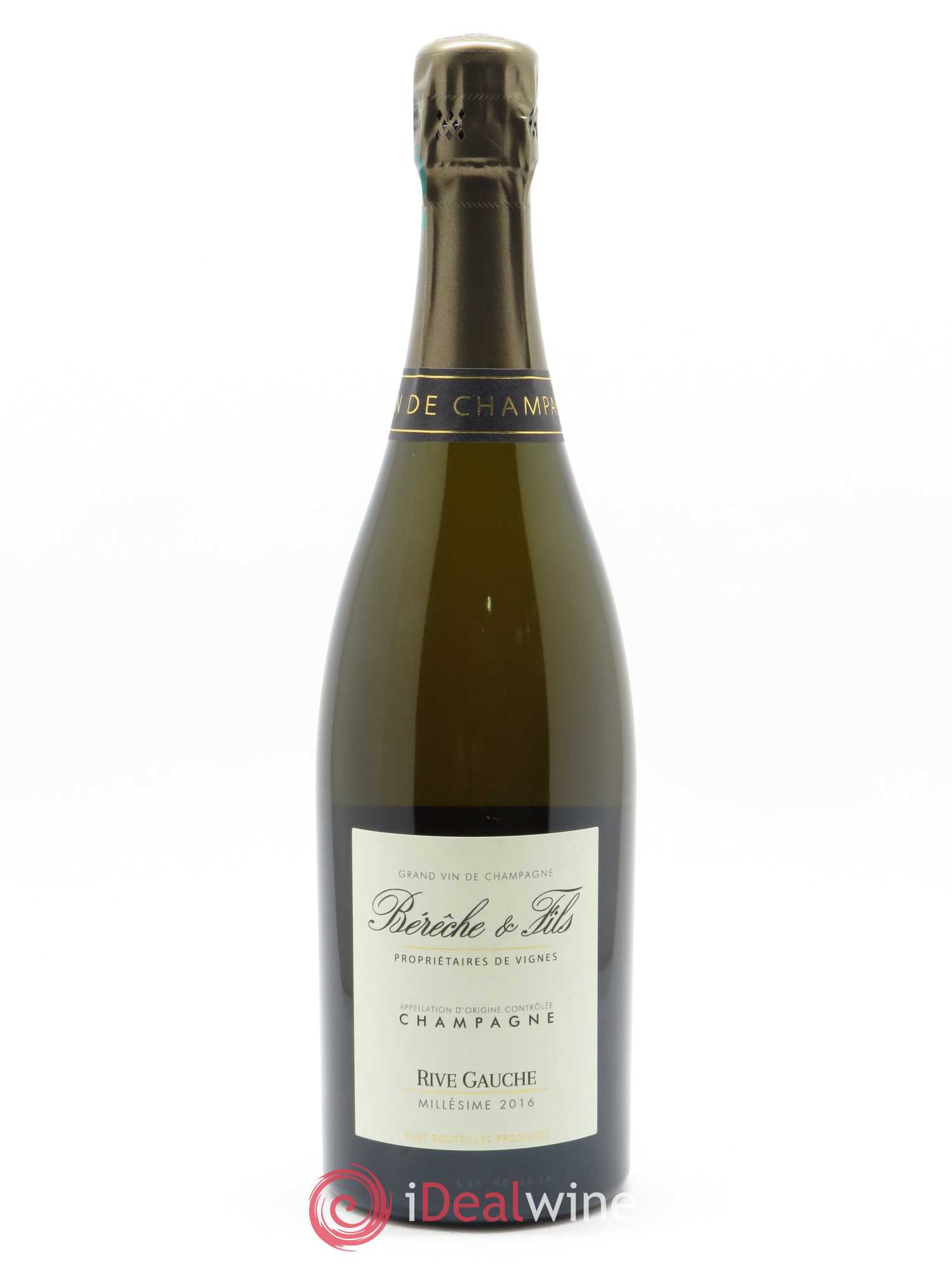 Rive Gauche Extra-Brut Bérêche et Fils 2016 - Lot de 1 bouteille - 0