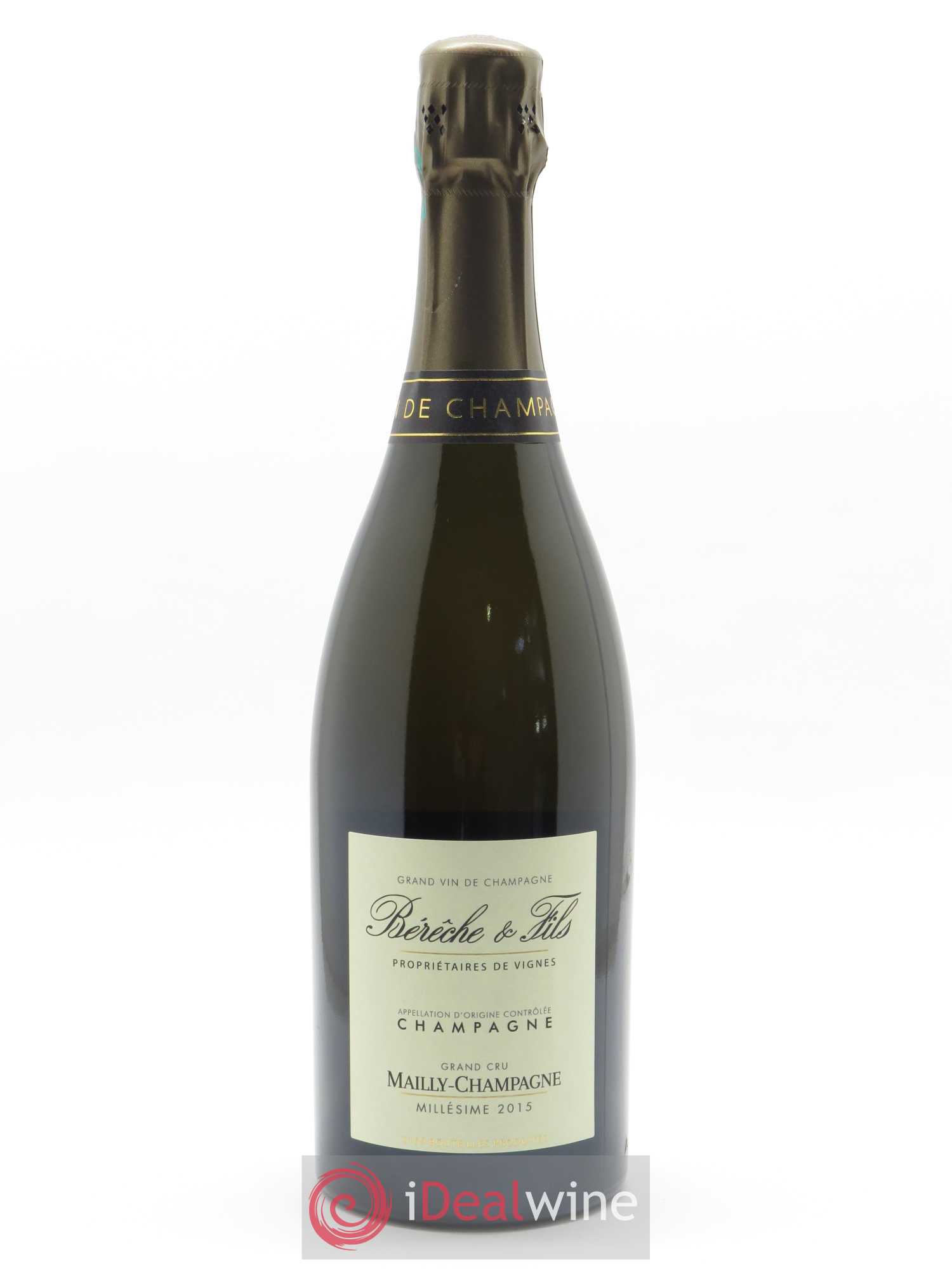 Mailly-Champagne Grand Cru Extra-Brut Bérêche et Fils 2015 - Lot de 1 bouteille - 0