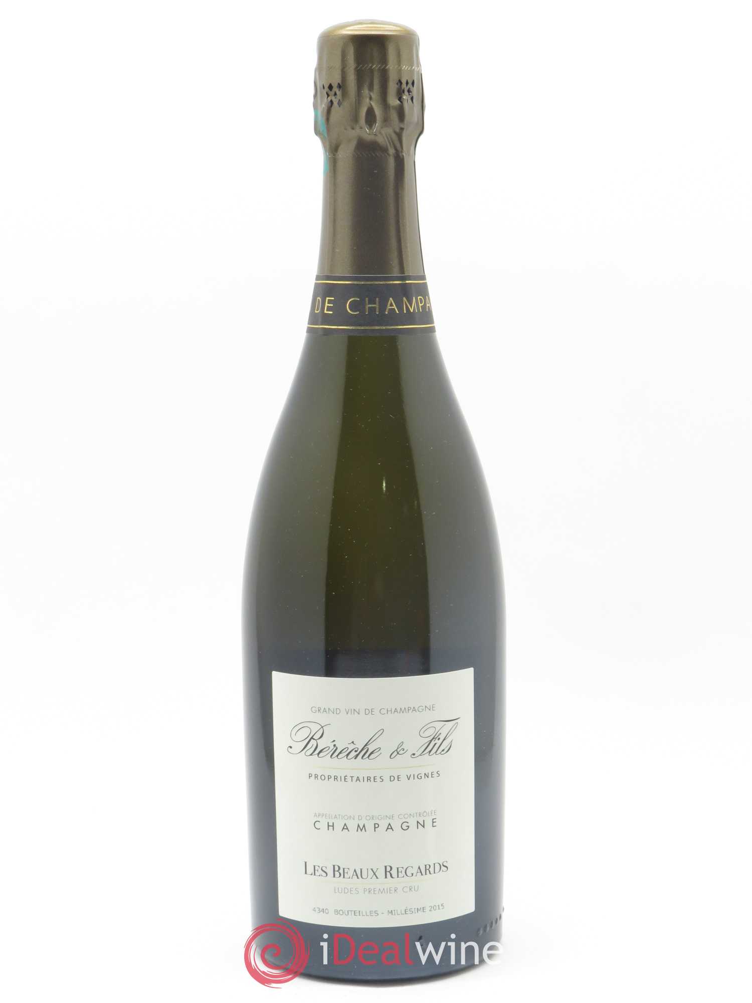 Les Beaux Regards Extra-Brut Bérêche et Fils 2015 - Lot de 1 bouteille - 0