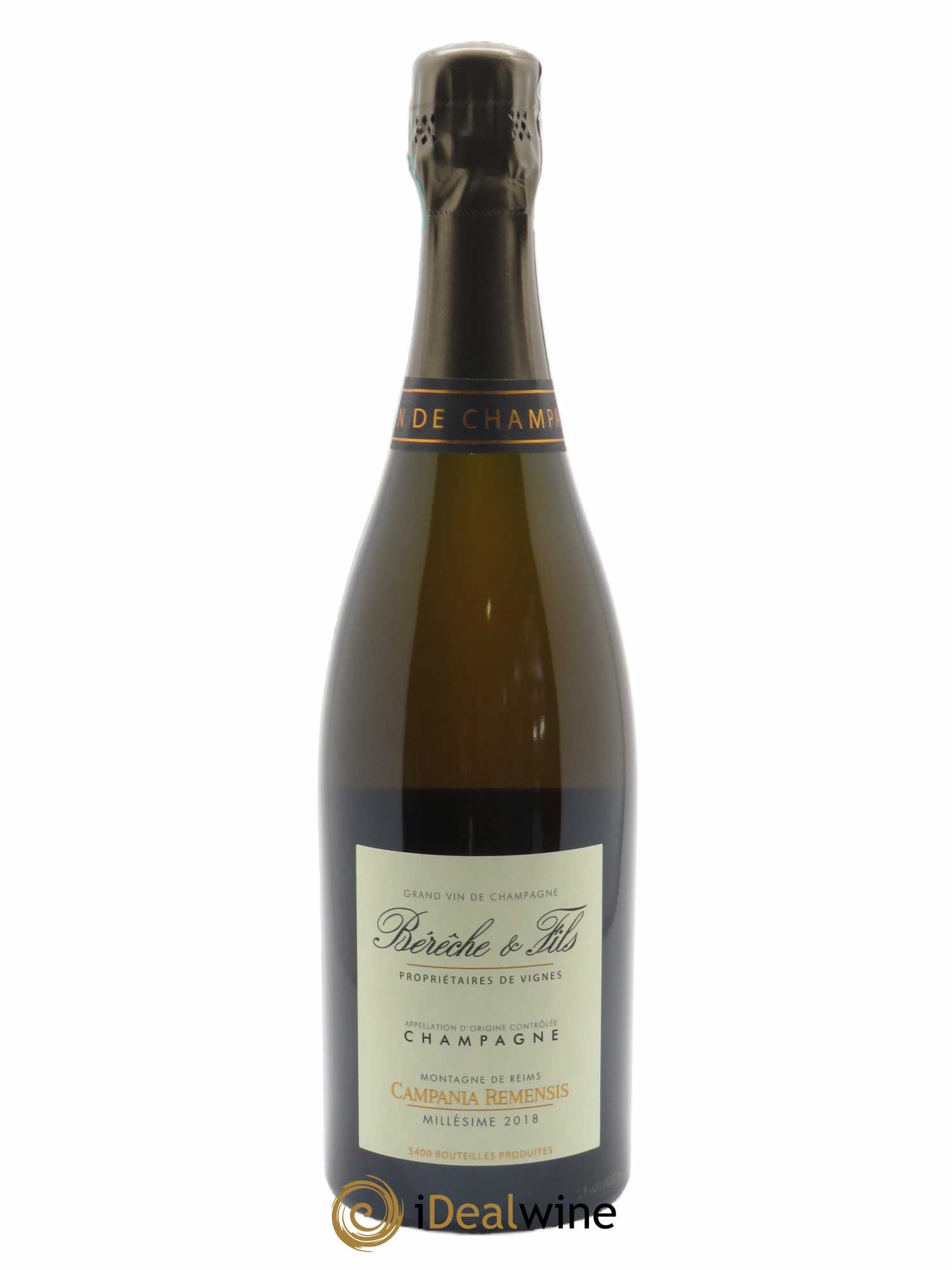 Campania Remensis Extra-Brut Bérêche et Fils 2018 - Lot de 1 bouteille - 0