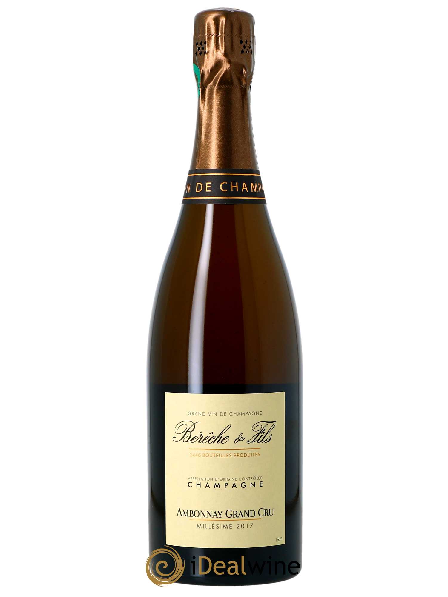 Ambonnay Grand Cru Extra-Brut Bérêche et Fils 2017 - Lot de 1 bouteille - 0