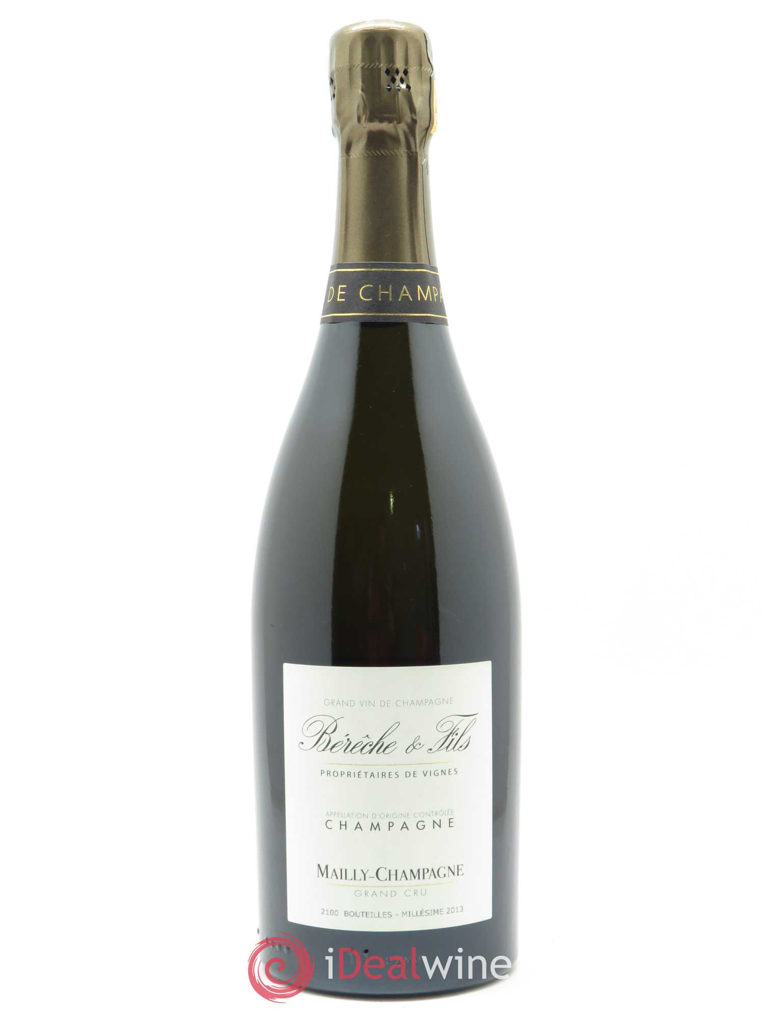 Mailly-Champagne Grand Cru Extra-Brut Bérêche et Fils 2013 - Lot de 1 bouteille - 0