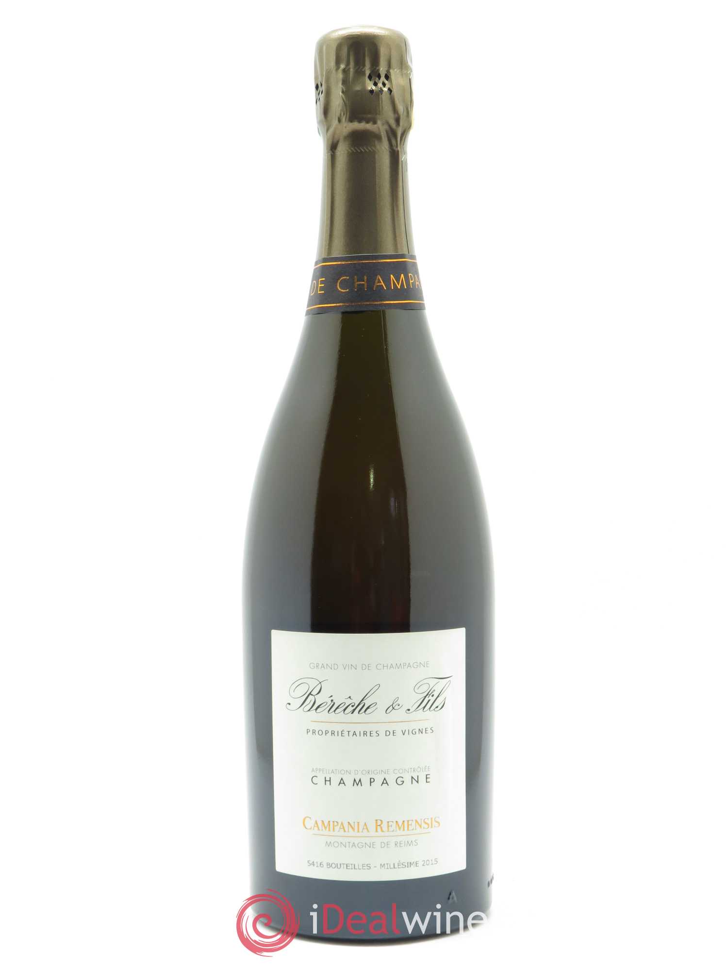 Campania Remensis Extra-Brut Bérêche et Fils 2015 - Lot de 1 bouteille - 0