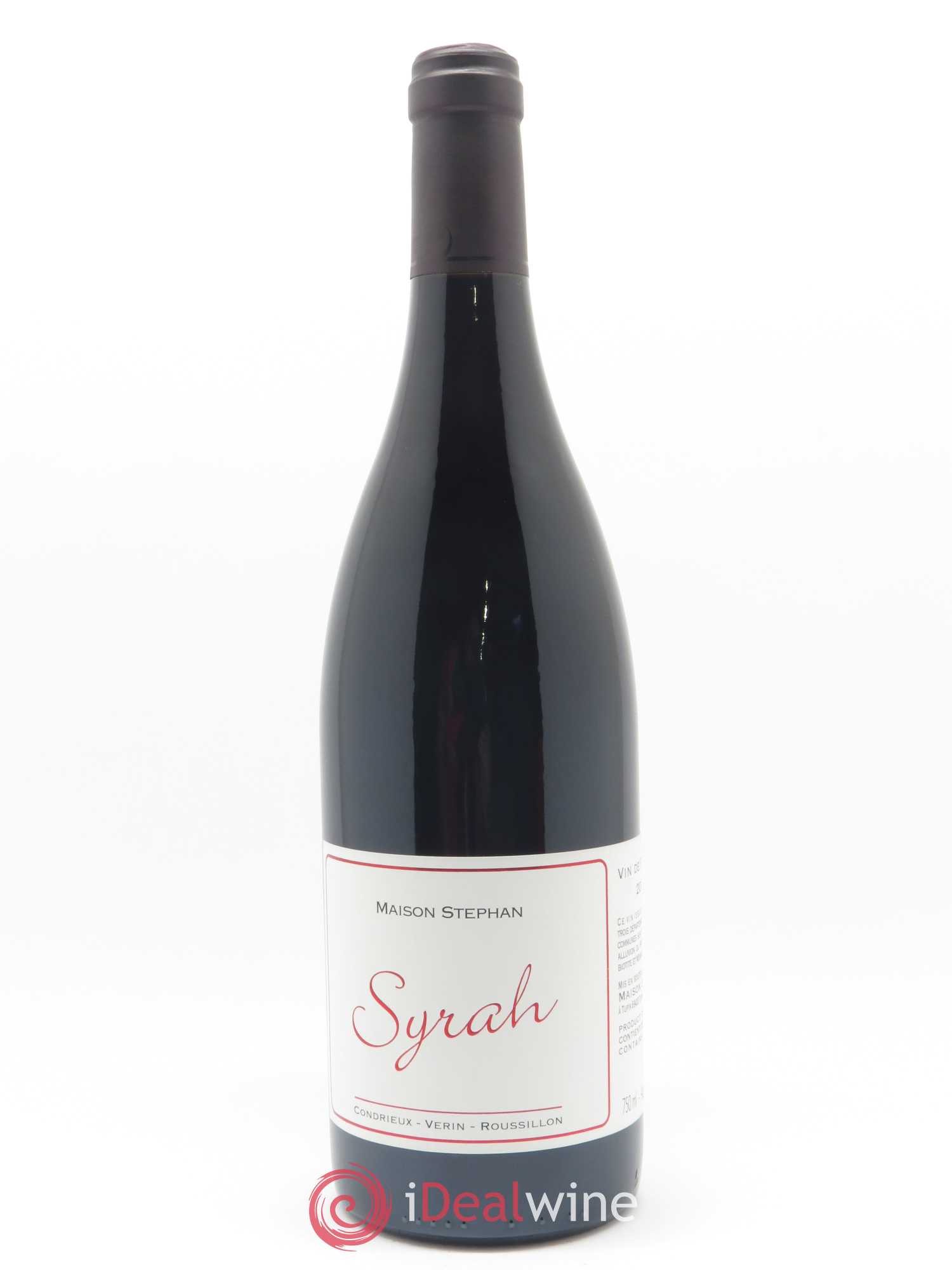 Vin de France Syrah Jean-Michel Stephan 2018 - Lot de 1 bouteille - 0