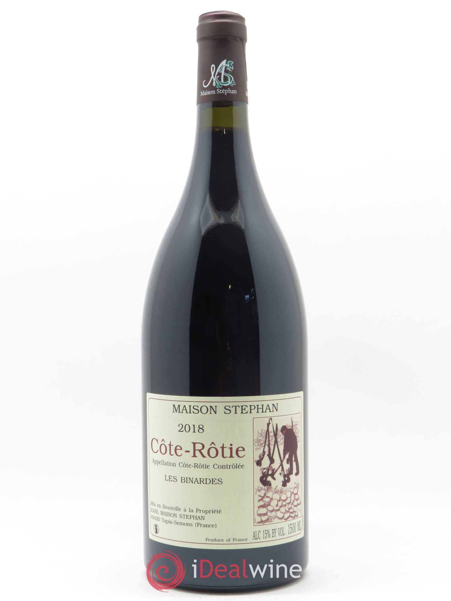 Côte-Rôtie Les Binardes Jean-Michel Stephan 2018 - Lot de 1 magnum - 0