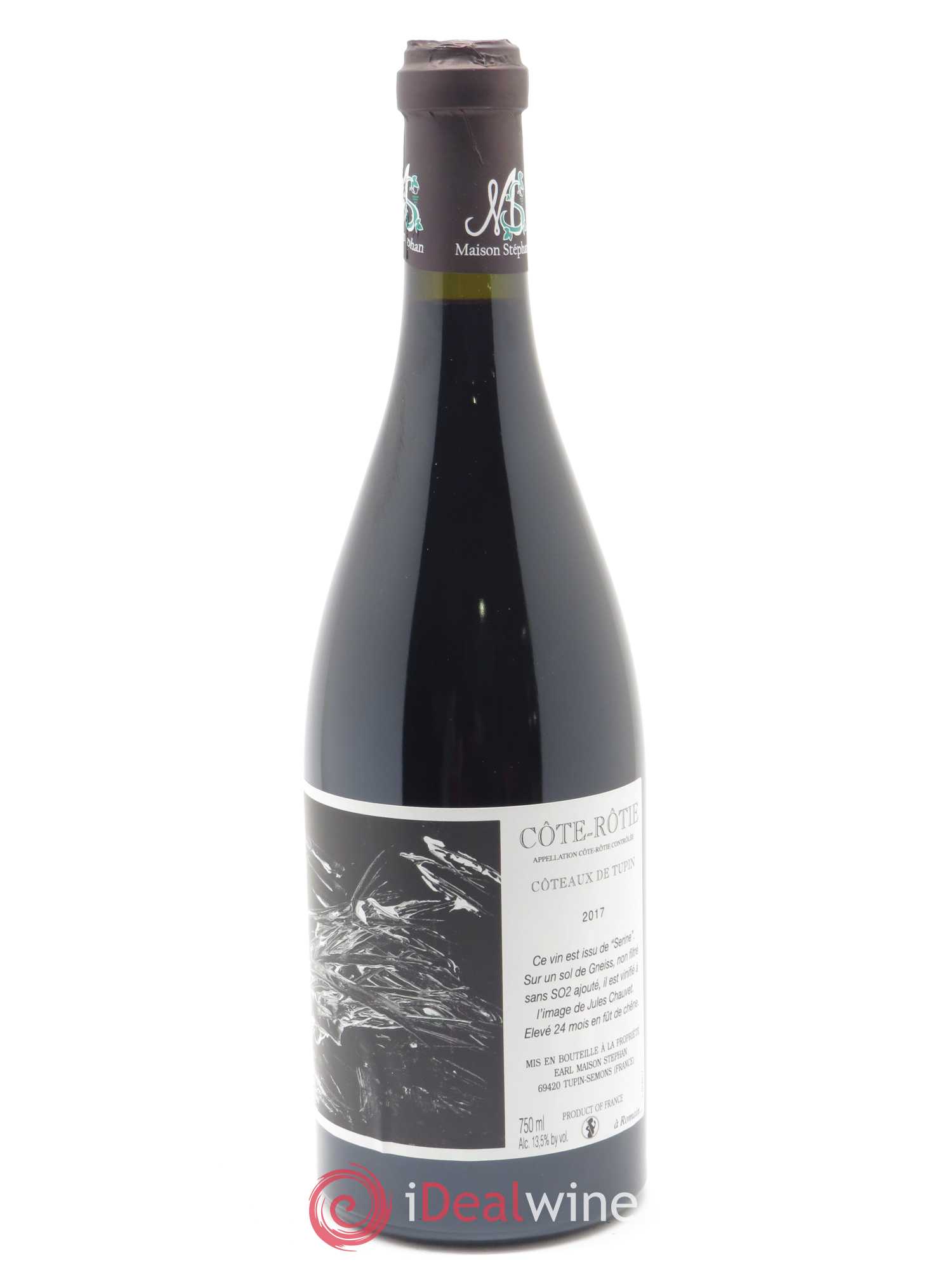 Côte-Rôtie Coteaux de Tupin Jean-Michel Stephan 2017 - Lot de 1 bouteille - 1