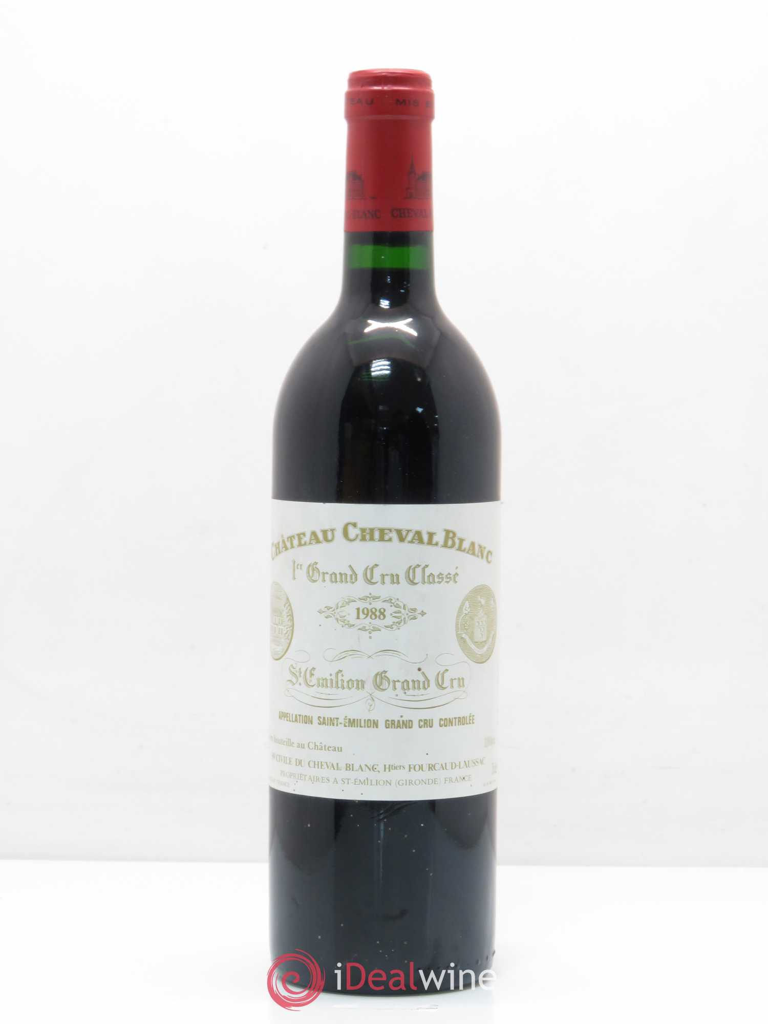 Château Cheval Blanc 1er Grand Cru Classé A 1988 - Lot de 1 bouteille - 0