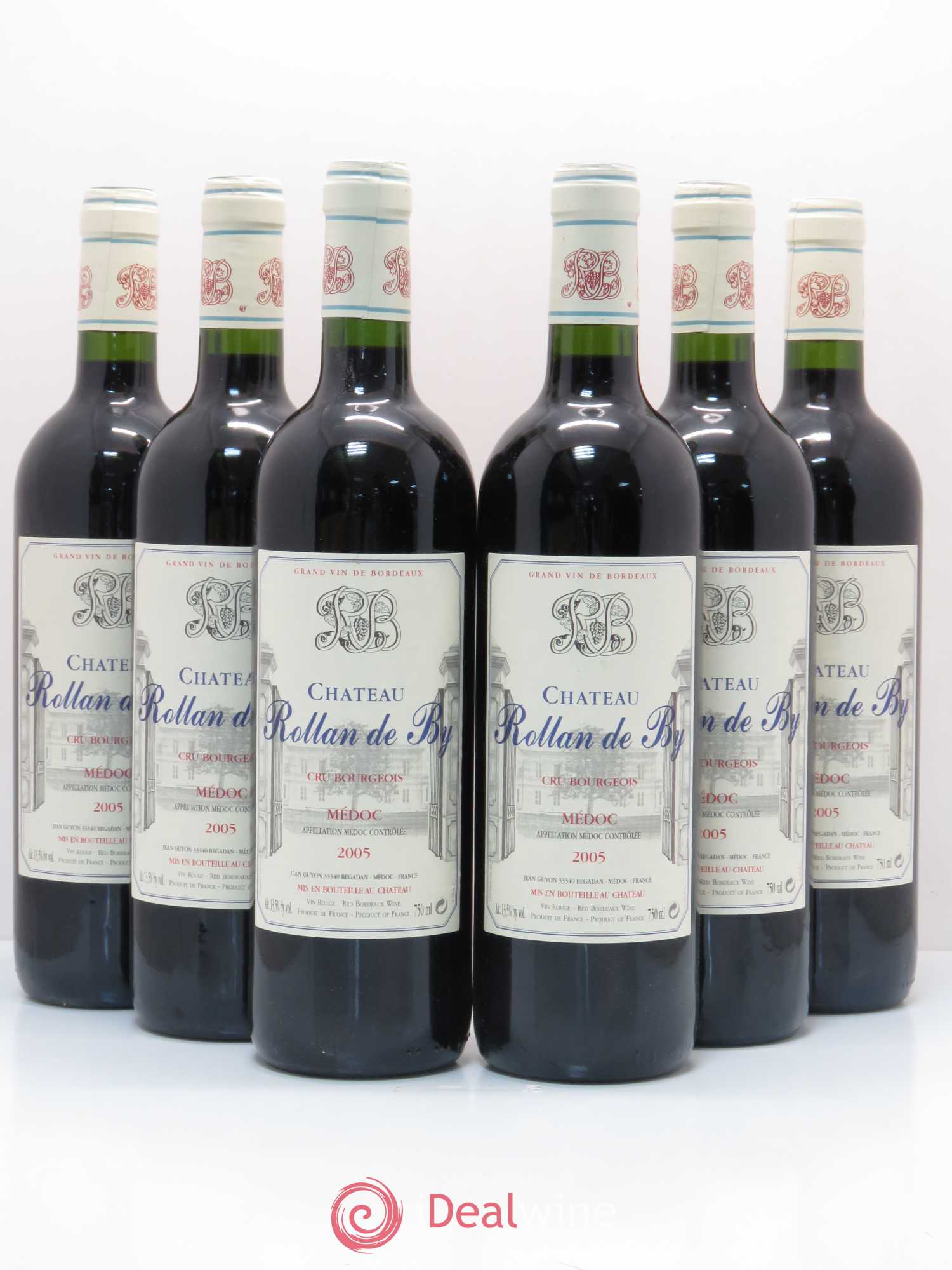 Château Rollan de By Cru Bourgeois 2005 - Lot de 6 bouteilles - 0
