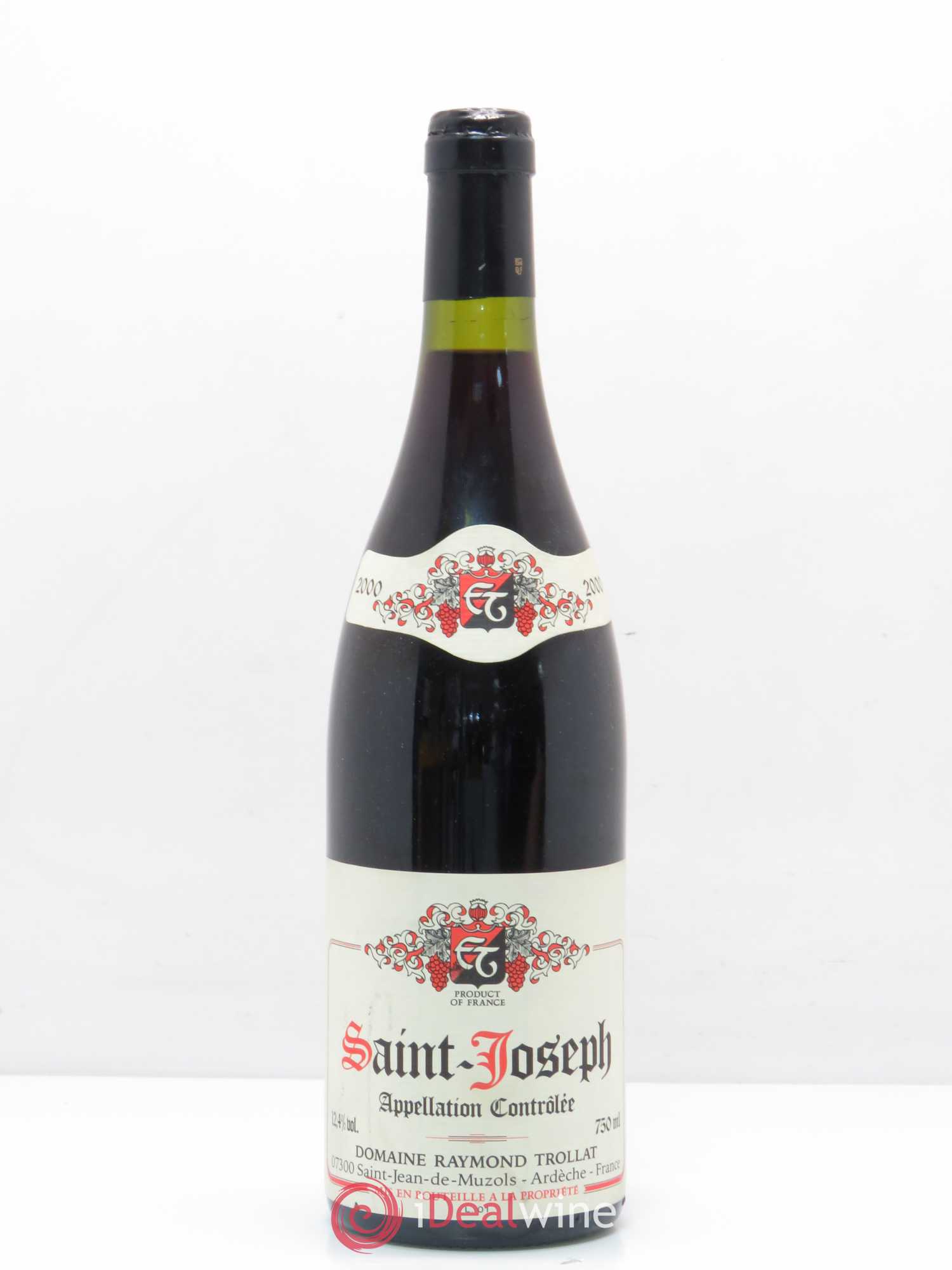 Saint-Joseph Raymond Trollat 2000 - Posten von 1 Flasche - 0