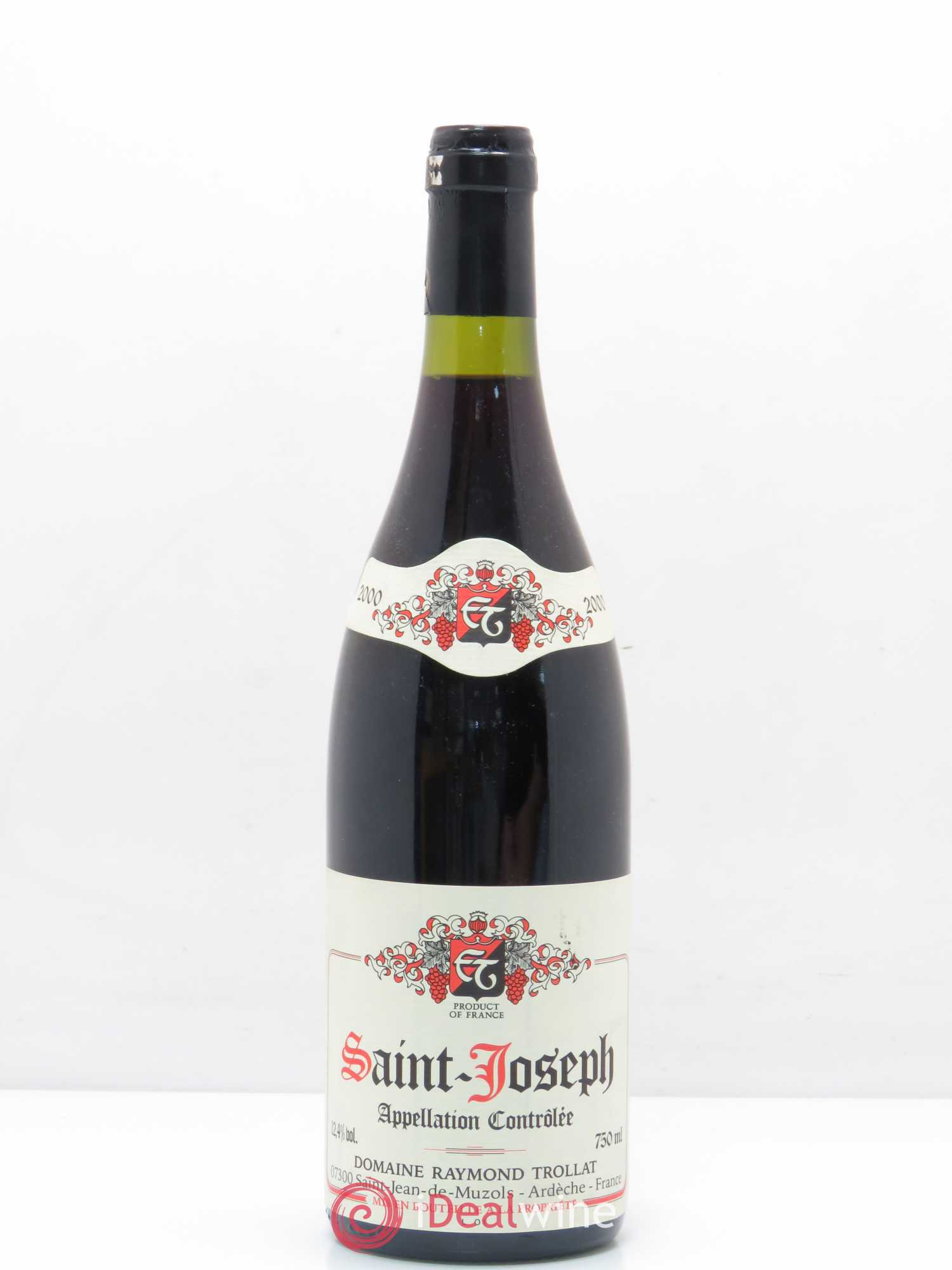 Saint-Joseph Raymond Trollat 2000 - Lot de 1 bouteille - 0