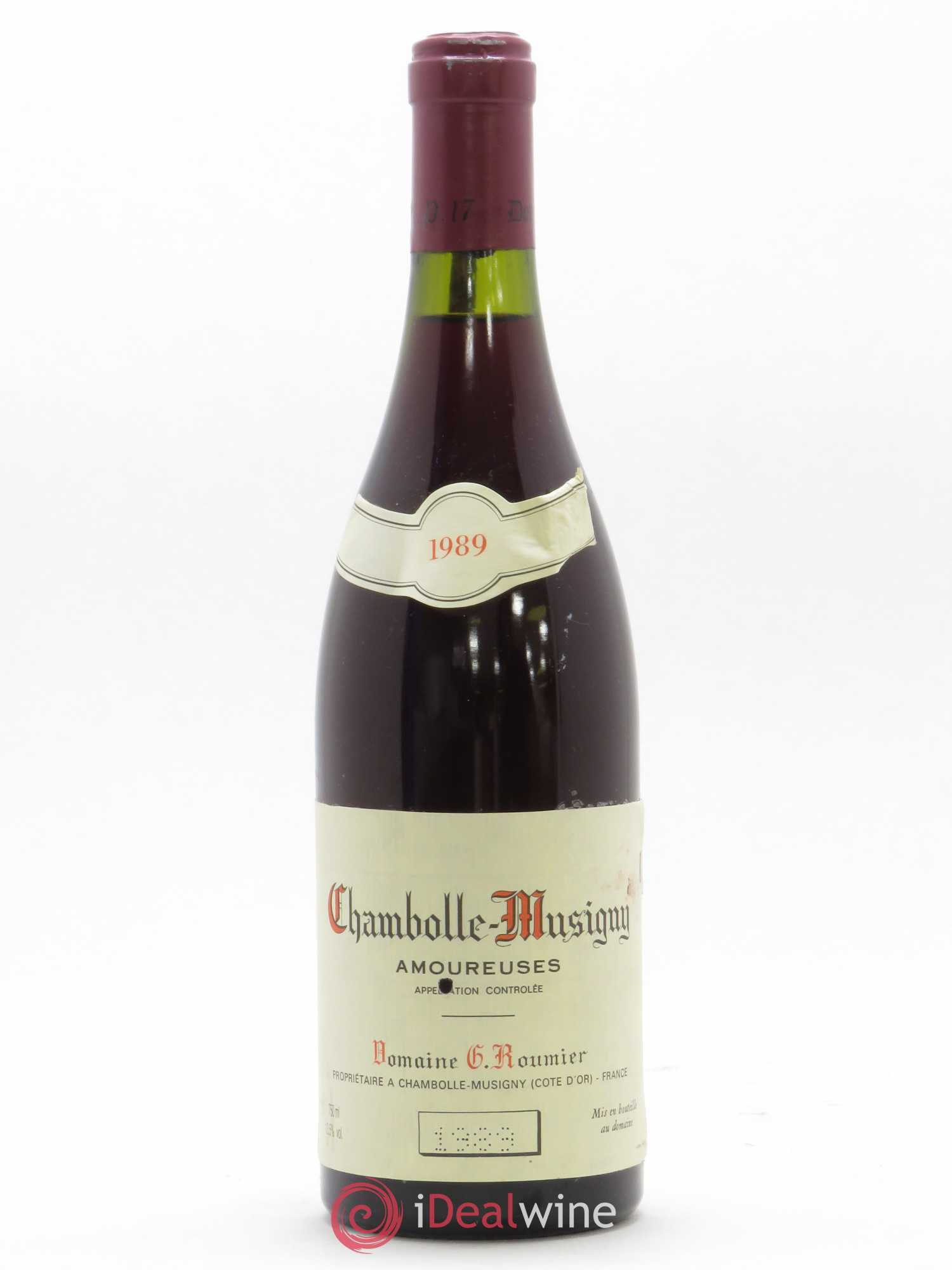 Chambolle-Musigny 1er Cru Les Amoureuses Georges Roumier (Domaine) 1989 - Lot de 1 bouteille - 0
