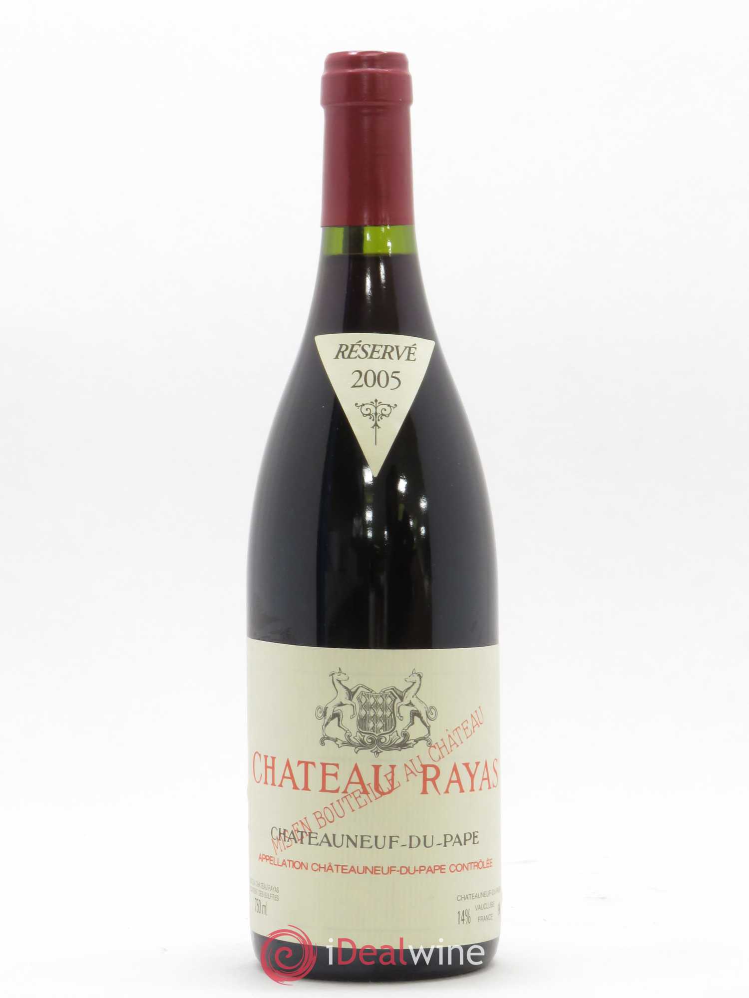 Châteauneuf-du-Pape Château Rayas Emmanuel Reynaud 2005 - Lot de 1 bouteille - 0