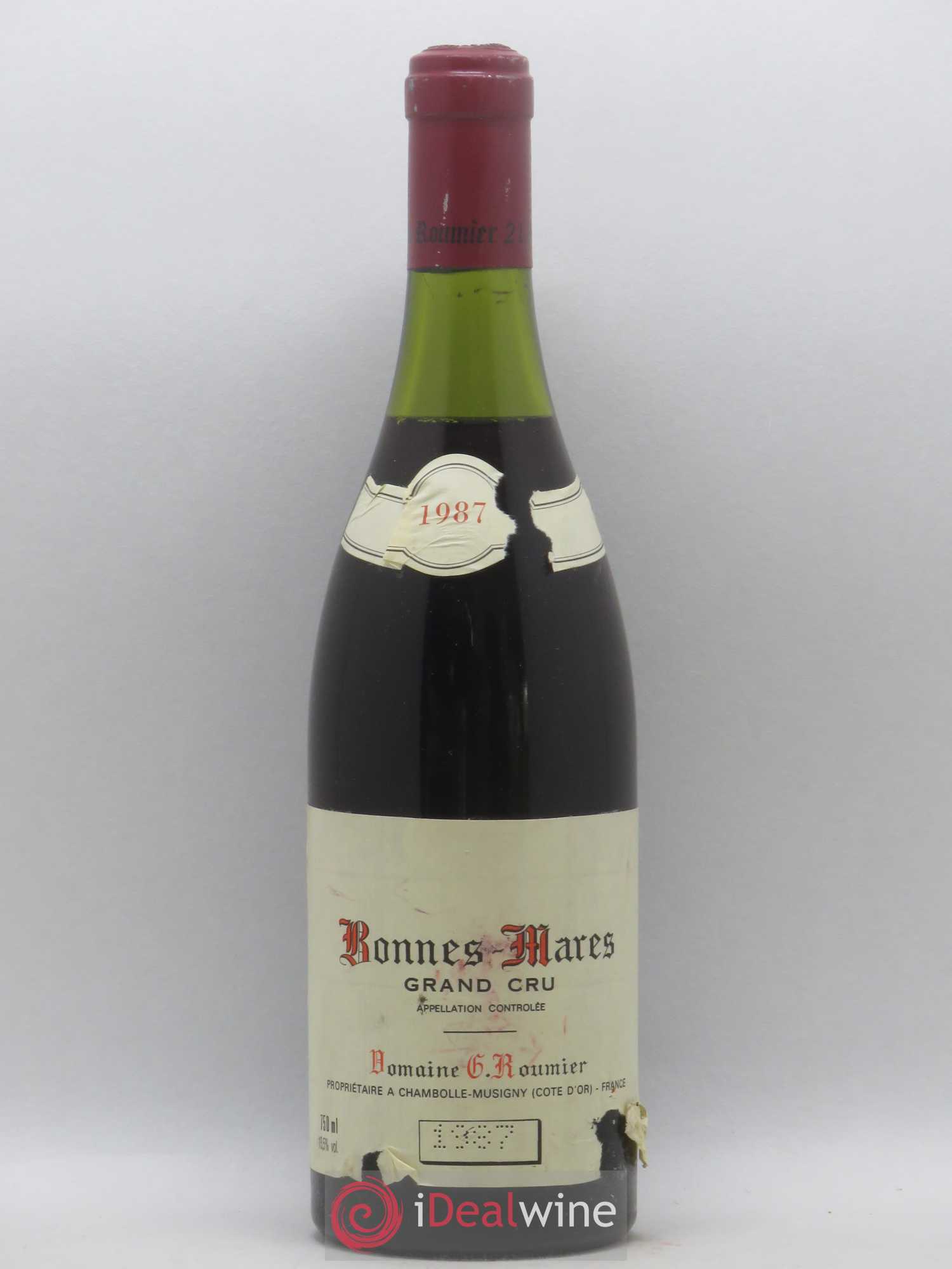 Bonnes-Mares Grand Cru Georges Roumier (Domaine) 1987 - Lot de 1 bouteille - 0