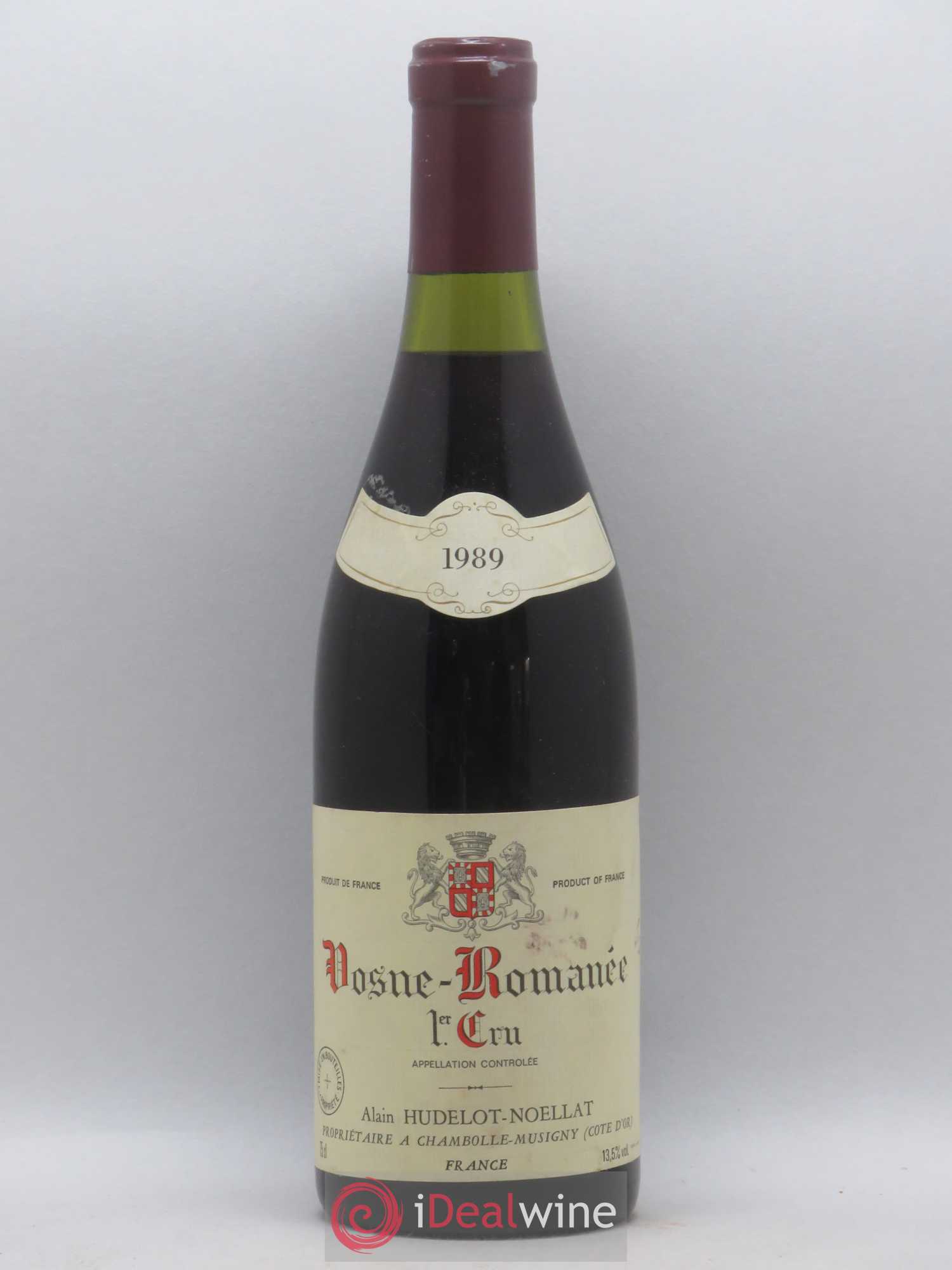 Vosne-Romanée 1er Cru Hudelot-Noellat 1989 - Posten von 1 Flasche - 0
