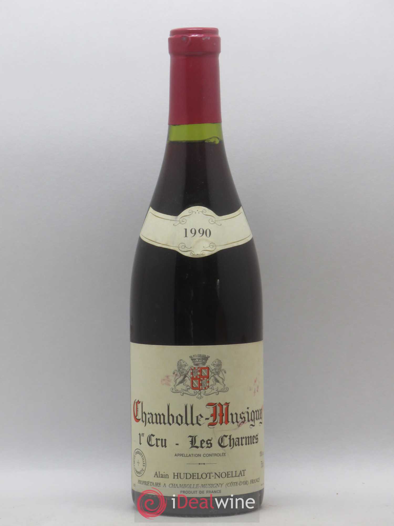 Chambolle-Musigny 1er Cru Les Charmes Hudelot-Noëllat 1990 - Lot de 1 bouteille - 0