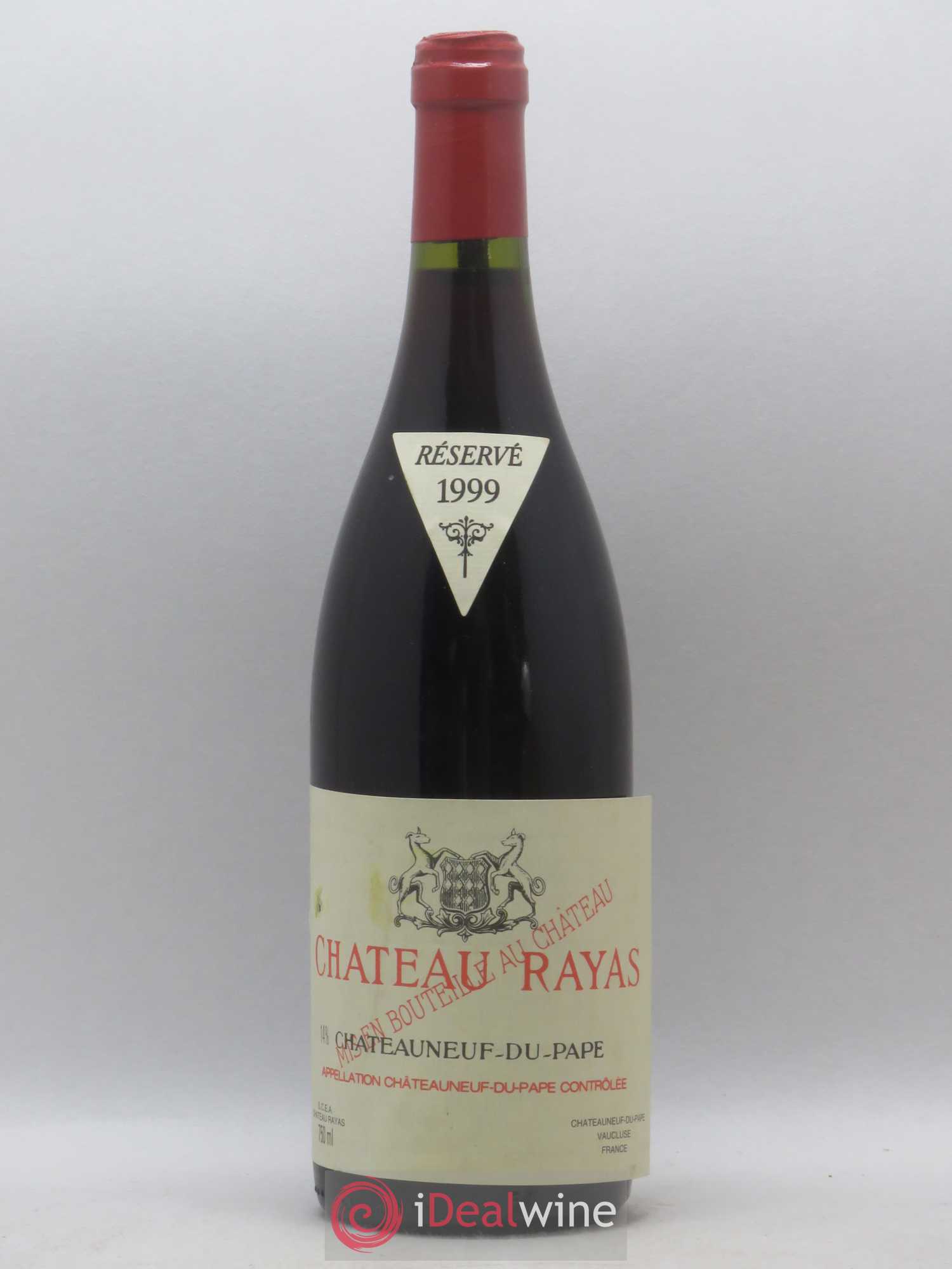 Châteauneuf-du-Pape Château Rayas Emmanuel Reynaud 1999 - Lot de 1 bouteille - 0