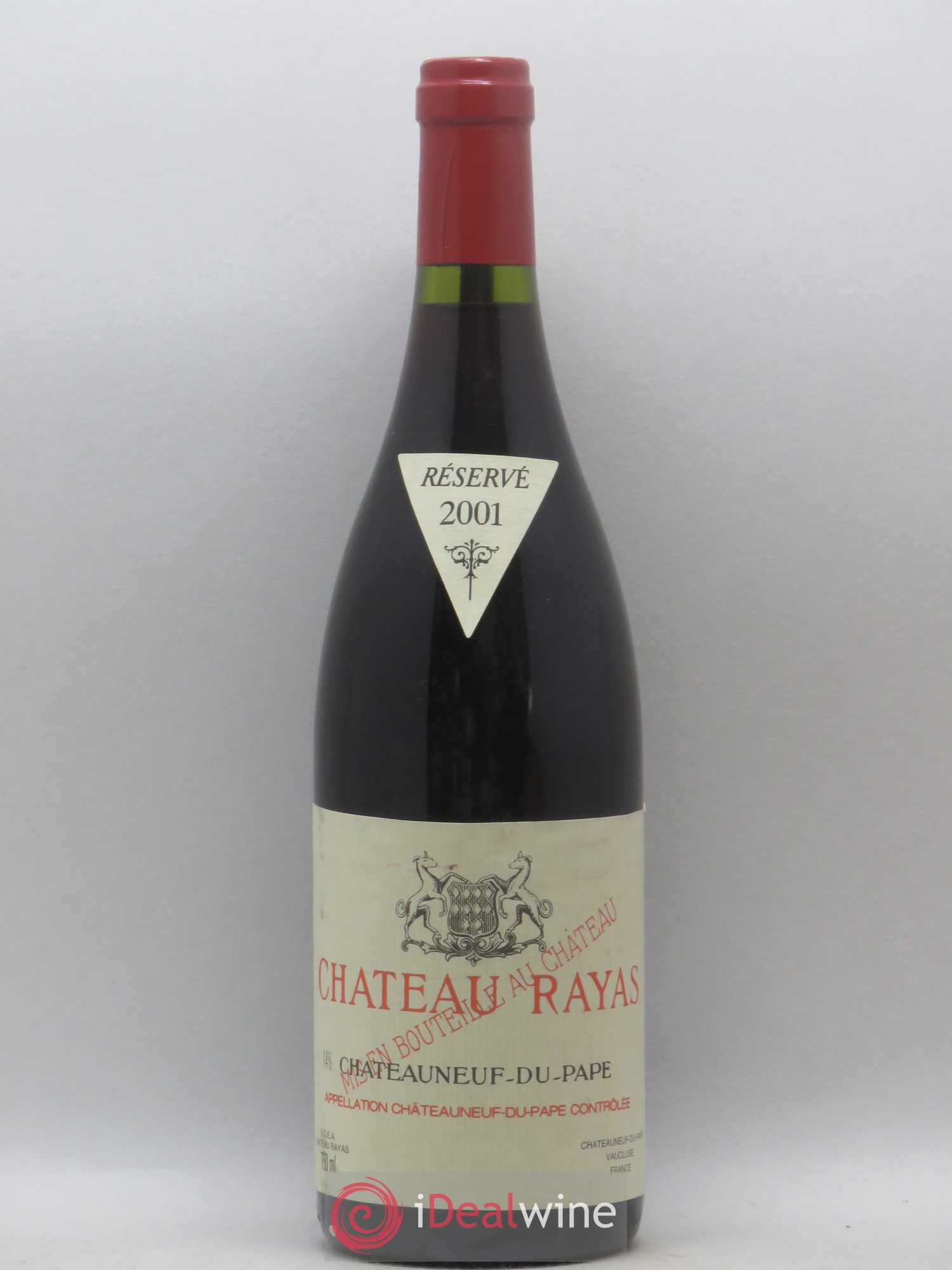 Châteauneuf-du-Pape Château Rayas Emmanuel Reynaud 2001 - Lot de 1 bouteille - 0