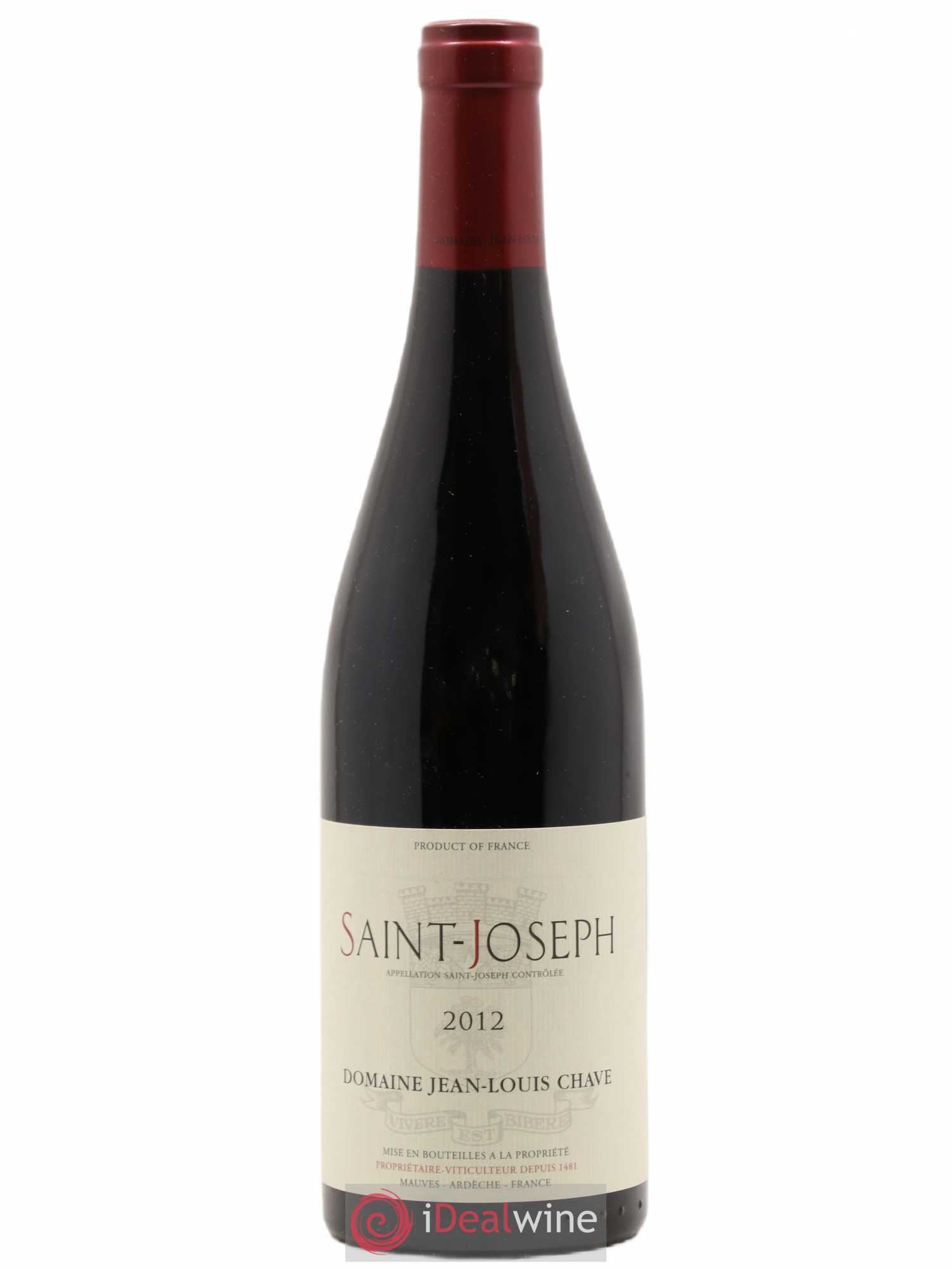 Saint-Joseph Jean-Louis Chave 2012 - Lot de 1 bouteille - 0