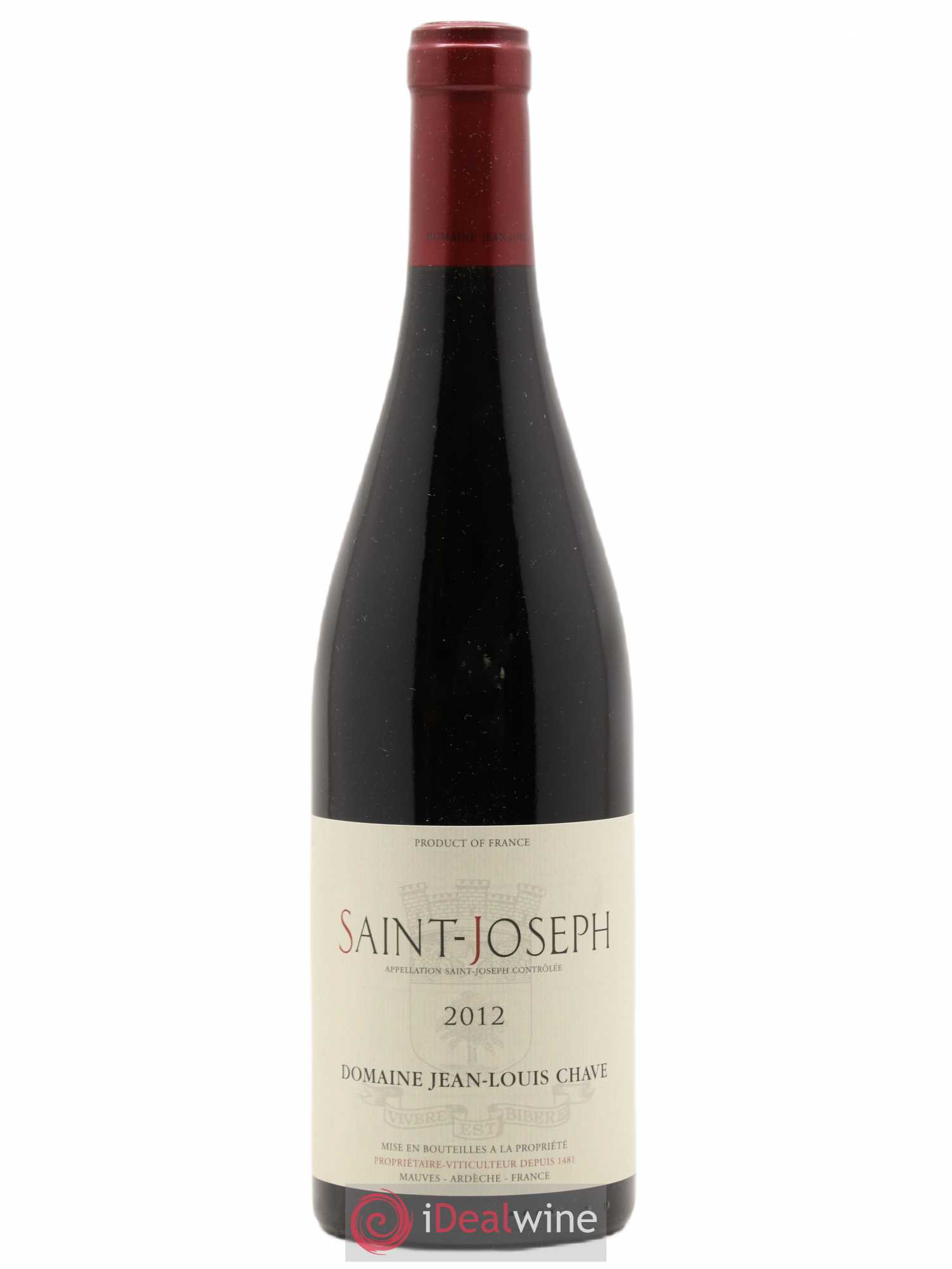 Saint-Joseph Jean-Louis Chave 2012 - Lot de 1 bouteille - 0